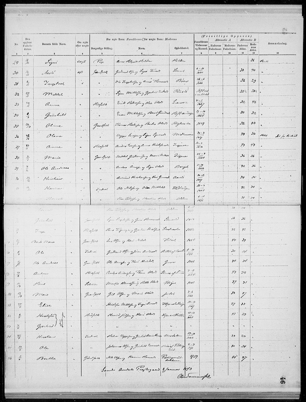Sør-Aurdal prestekontor, SAH/PREST-128/H/Ha/Haa/L0000: Parish register (official), 1866-1872, p. 46