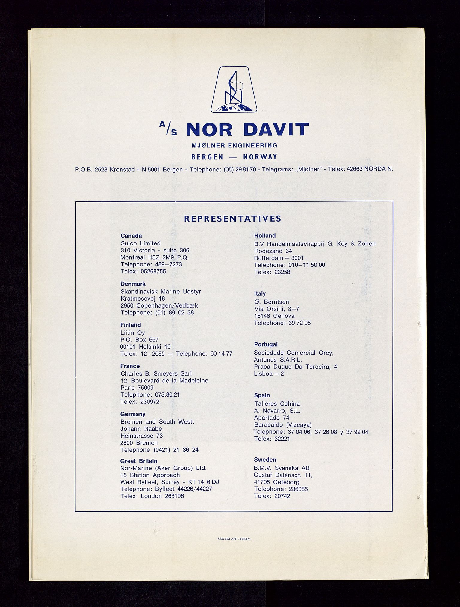 Pa 1503 - Stavanger Drilling AS, AV/SAST-A-101906/2/E/Eb/Eba/L0006: Sak og korrespondanse, 1976-1980