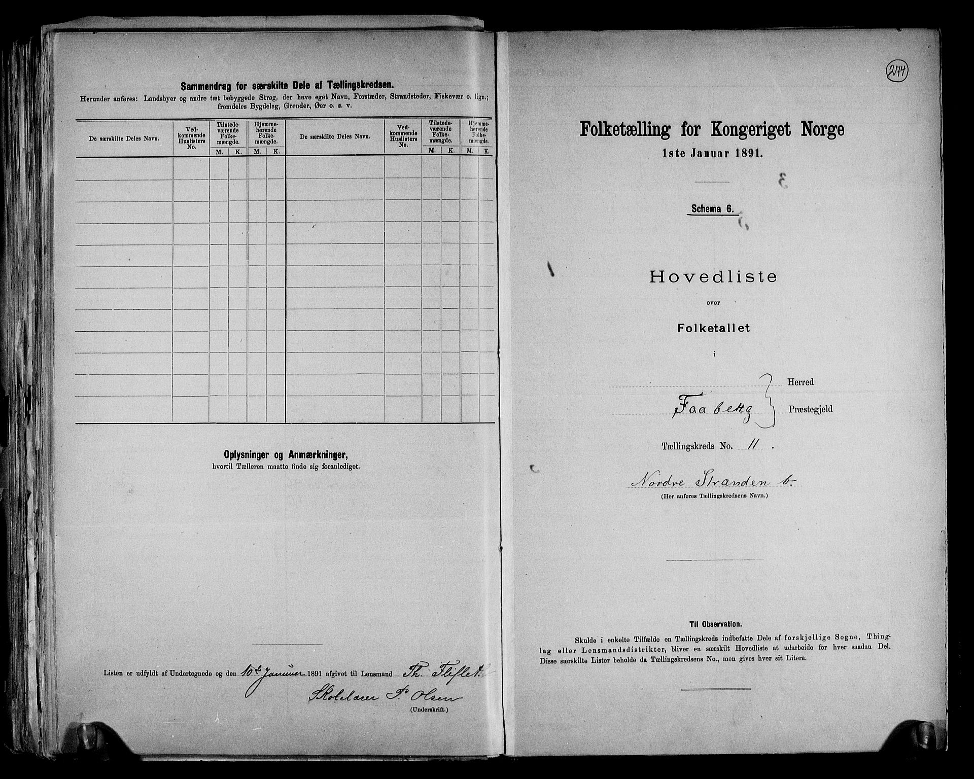 RA, 1891 census for 0524 Fåberg, 1891, p. 25