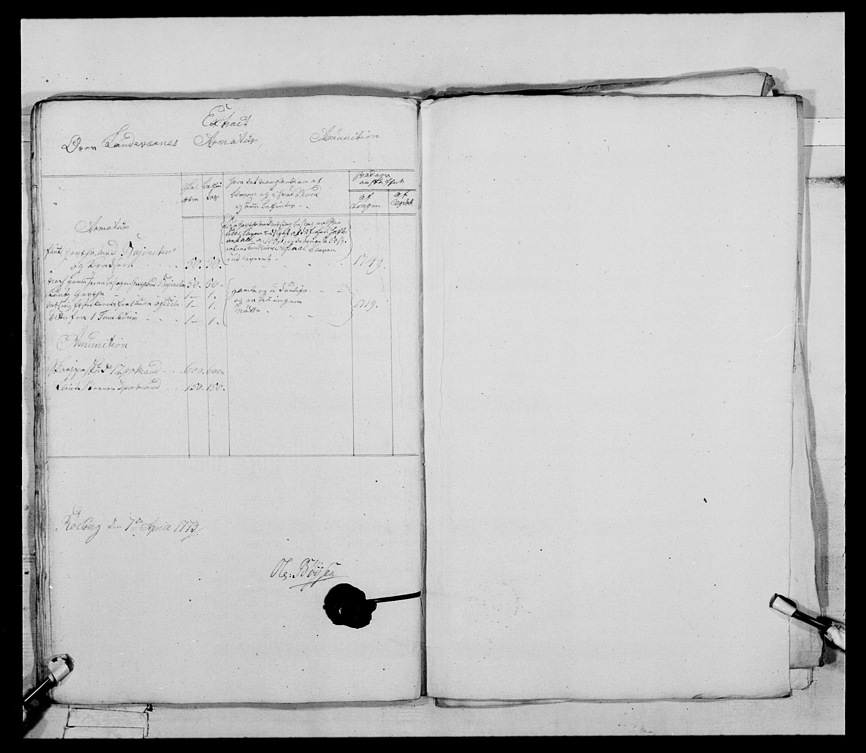 Generalitets- og kommissariatskollegiet, Det kongelige norske kommissariatskollegium, AV/RA-EA-5420/E/Eh/L0085: 3. Trondheimske nasjonale infanteriregiment, 1773-1775, p. 78