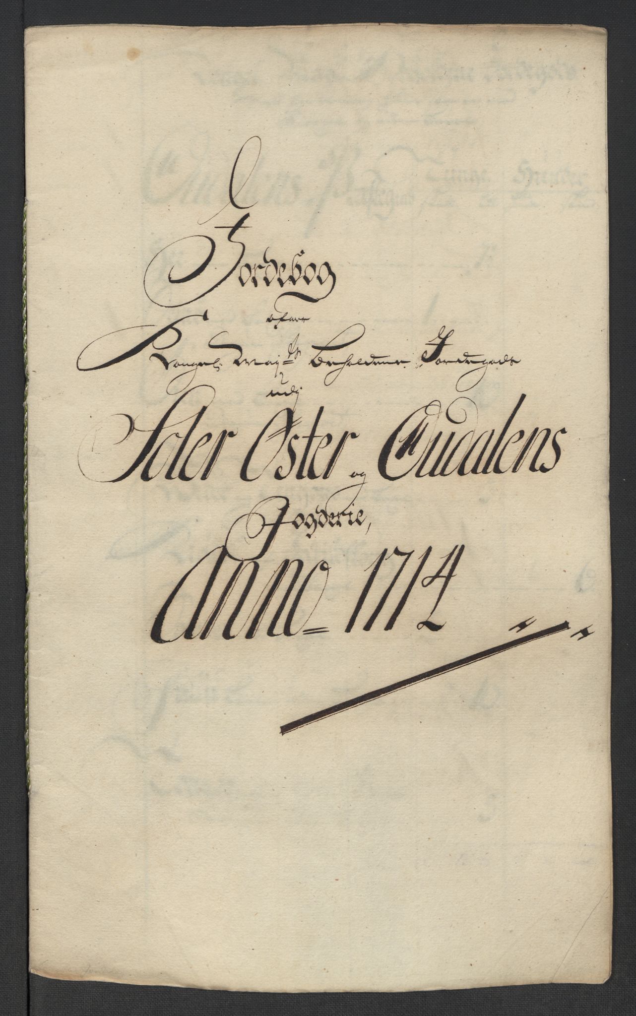 Rentekammeret inntil 1814, Reviderte regnskaper, Fogderegnskap, AV/RA-EA-4092/R13/L0852: Fogderegnskap Solør, Odal og Østerdal, 1714, p. 177