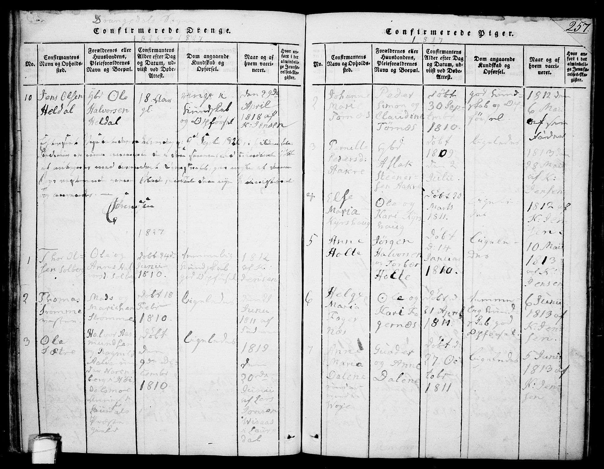 Drangedal kirkebøker, SAKO/A-258/F/Fa/L0005: Parish register (official) no. 5 /1, 1814-1831, p. 256
