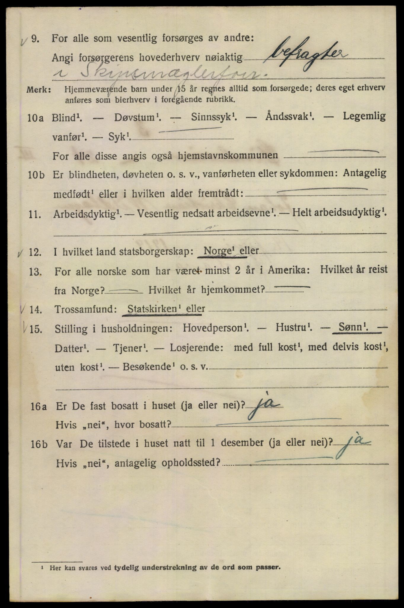 SAO, 1920 census for Kristiania, 1920, p. 248038