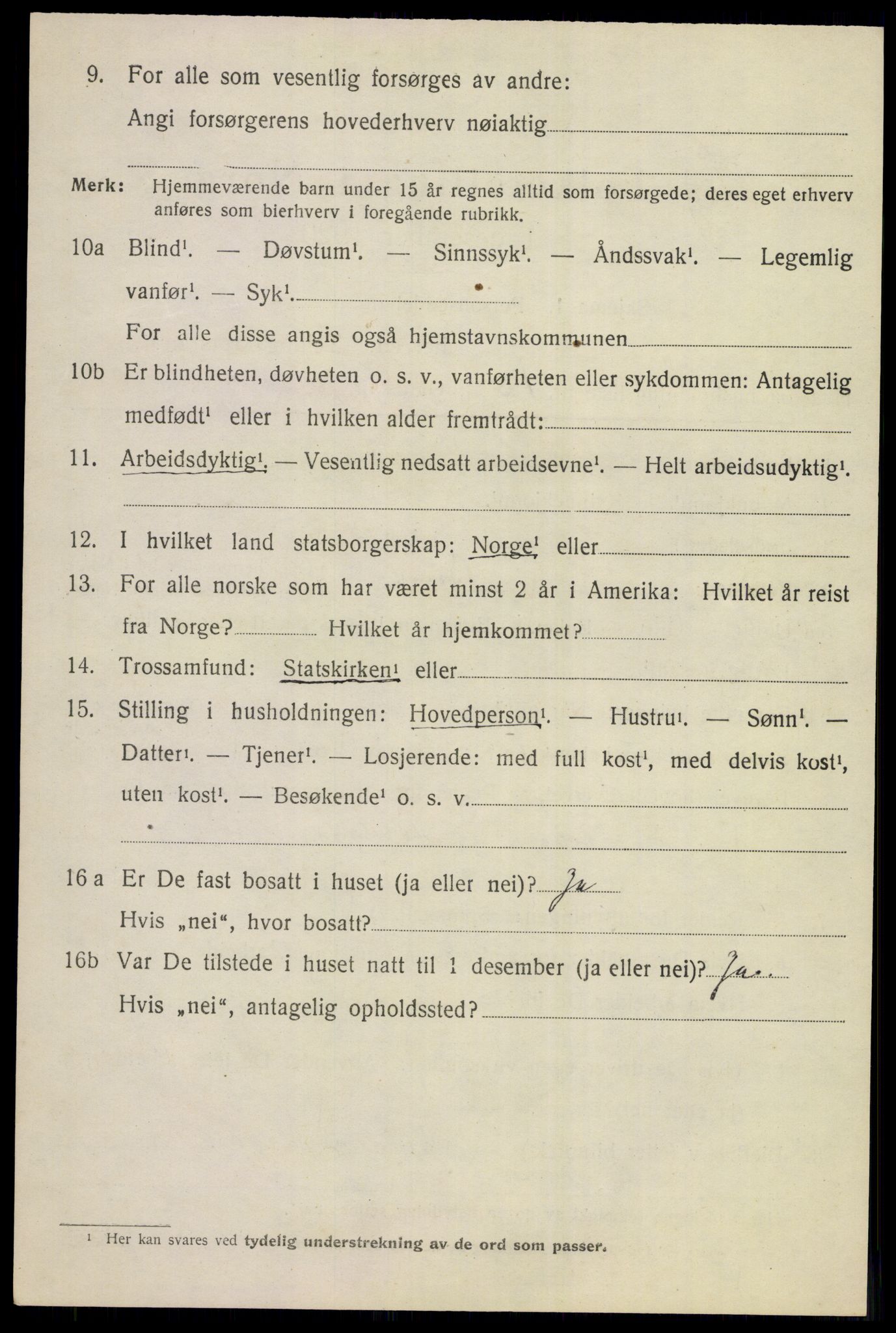 SAKO, 1920 census for Hole, 1920, p. 978