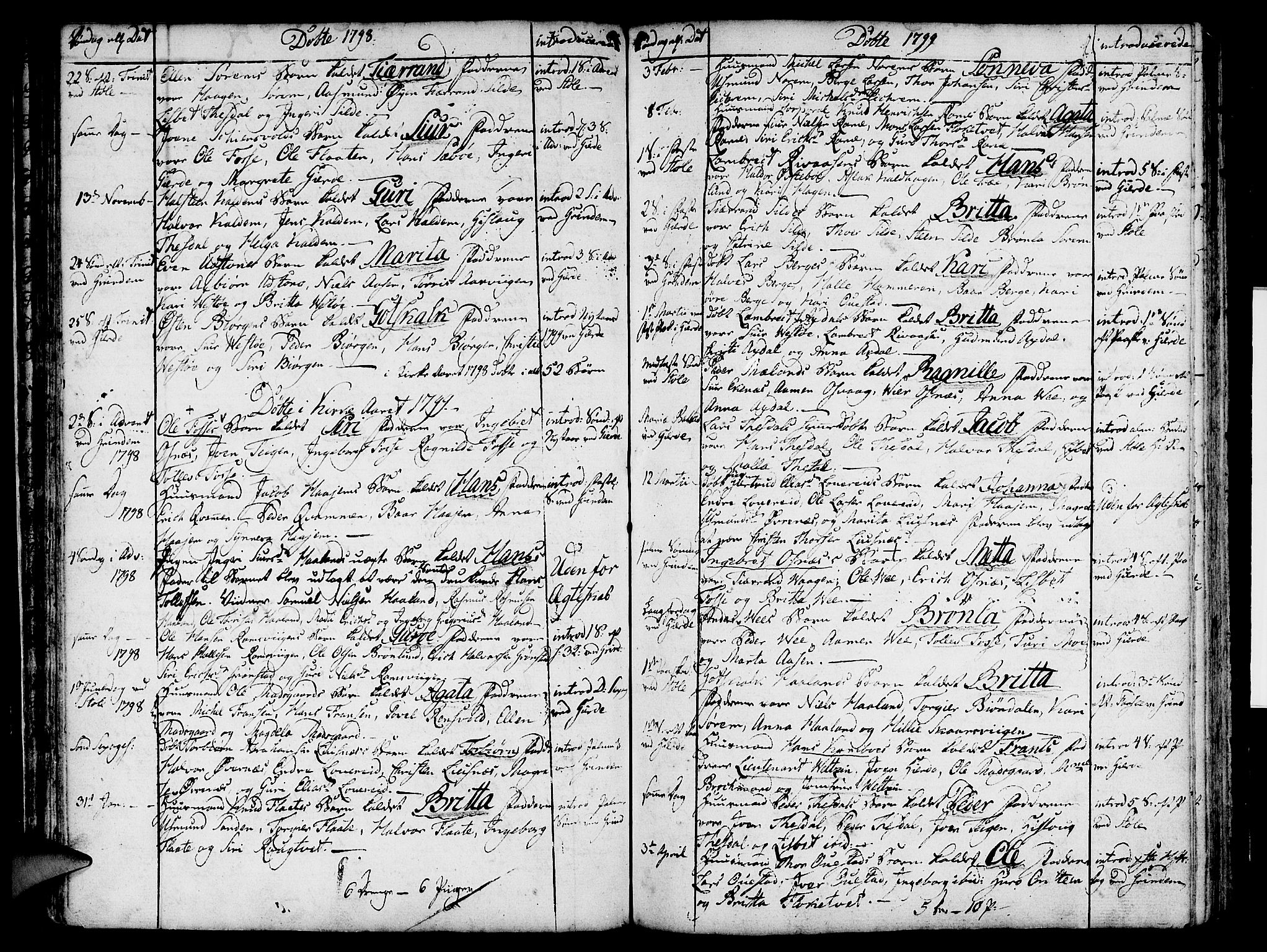 Etne sokneprestembete, SAB/A-75001/H/Haa: Parish register (official) no. A 4, 1782-1807, p. 44