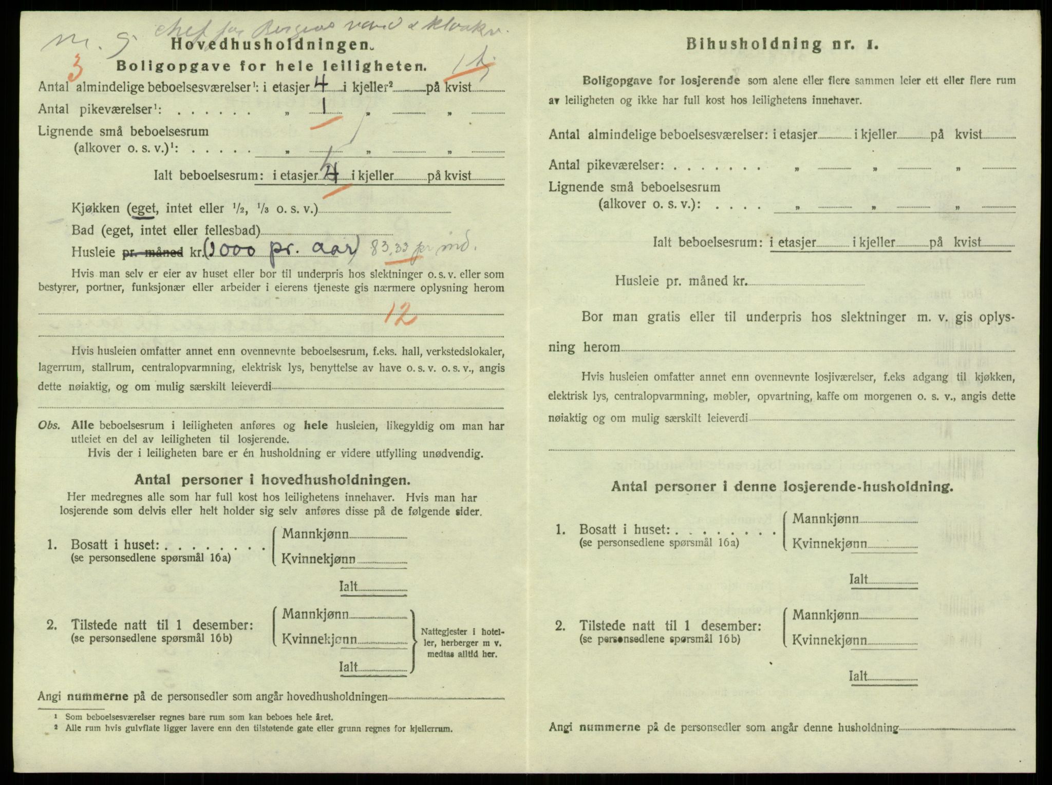 SAB, 1920 census for Bergen, 1920, p. 18965