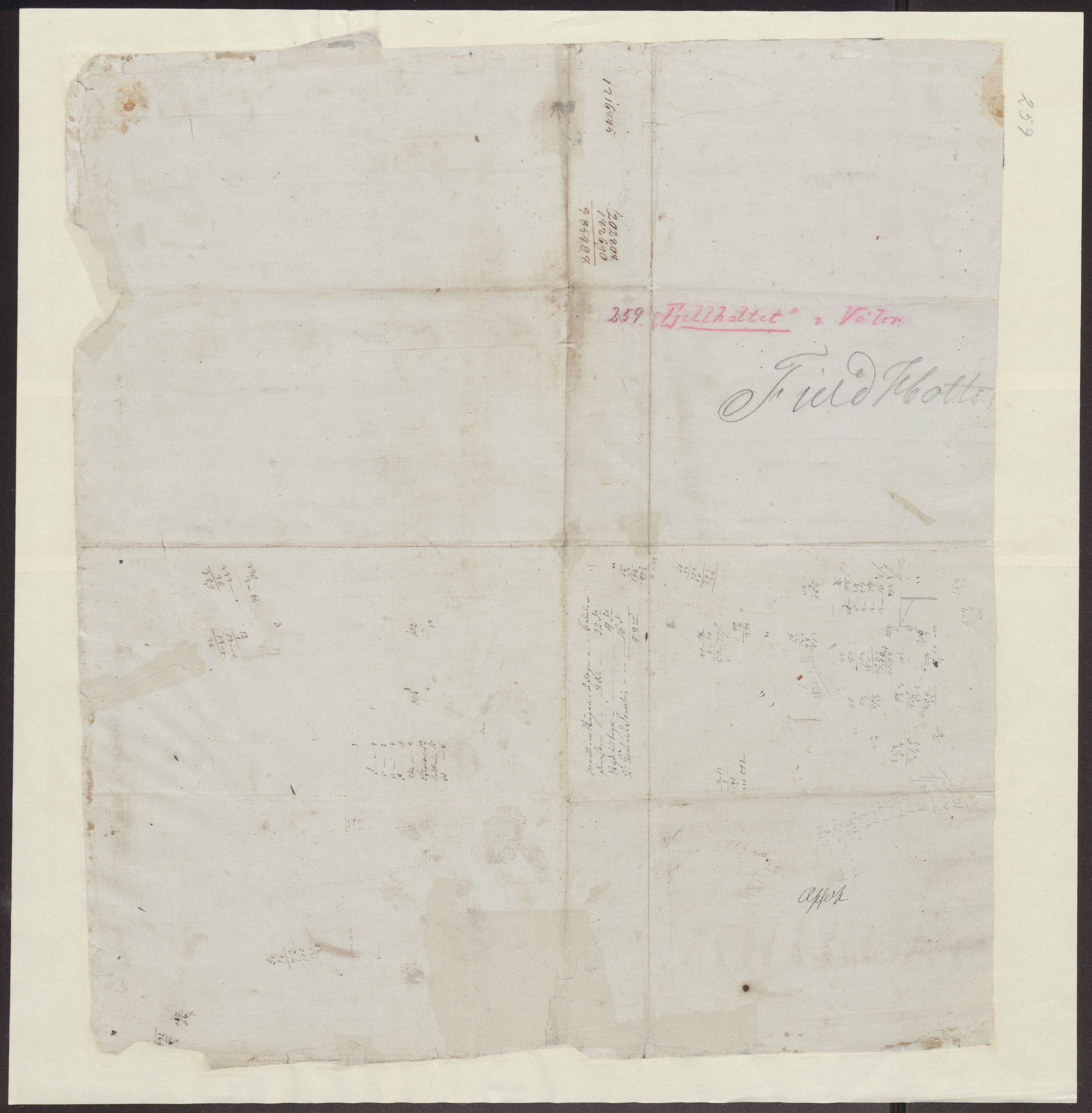 Kartsamlingen - Statsarkivet i Hamar, AV/SAH-KART-001/F/Fa/L0001: Kart, 1629-1992, p. 282