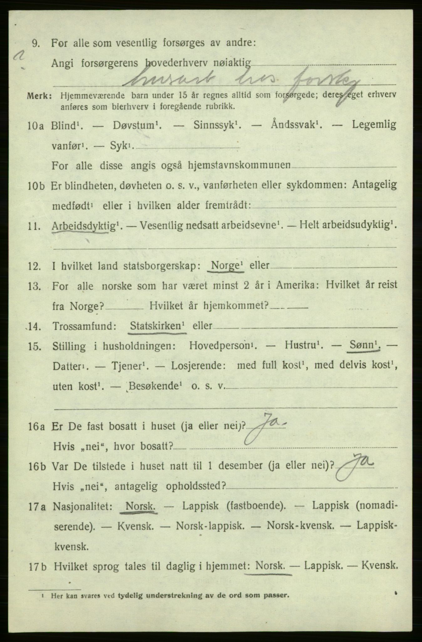 SATØ, 1920 census for Måsøy, 1920, p. 1825