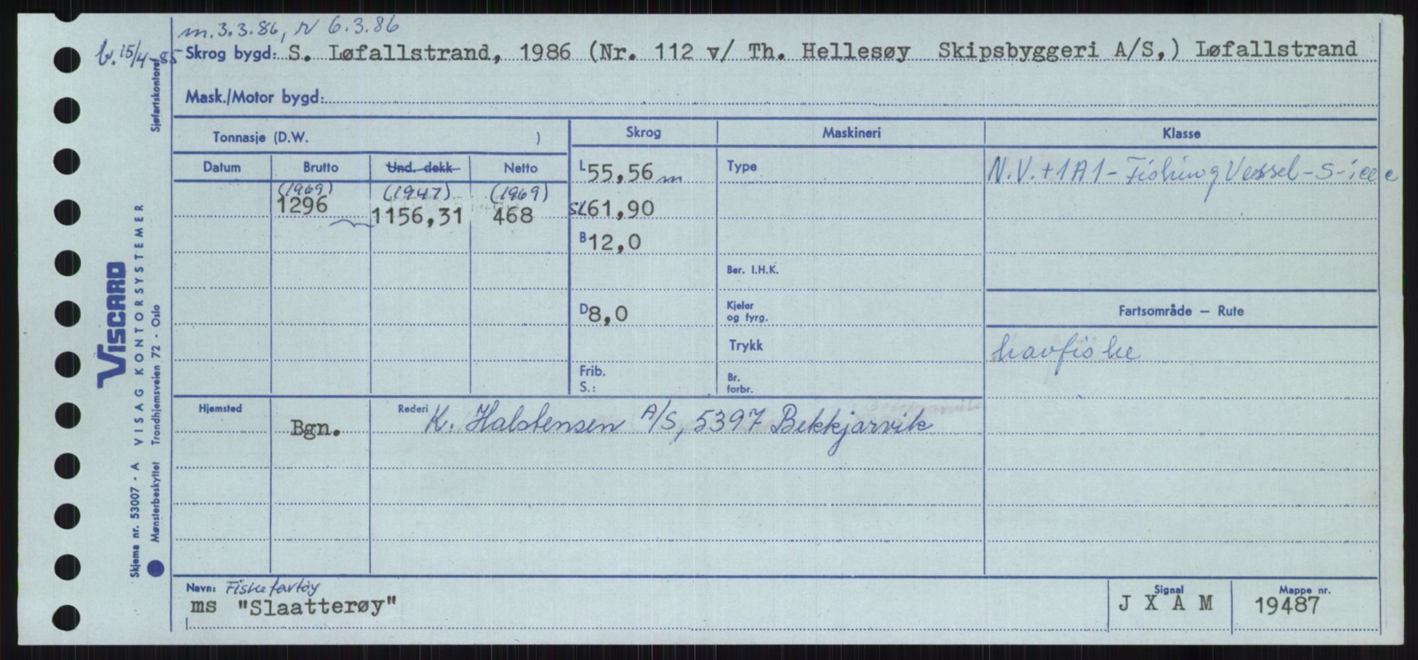 Sjøfartsdirektoratet med forløpere, Skipsmålingen, AV/RA-S-1627/H/Ha/L0005/0002: Fartøy, S-Sven / Fartøy, Skjo-Sven, p. 109