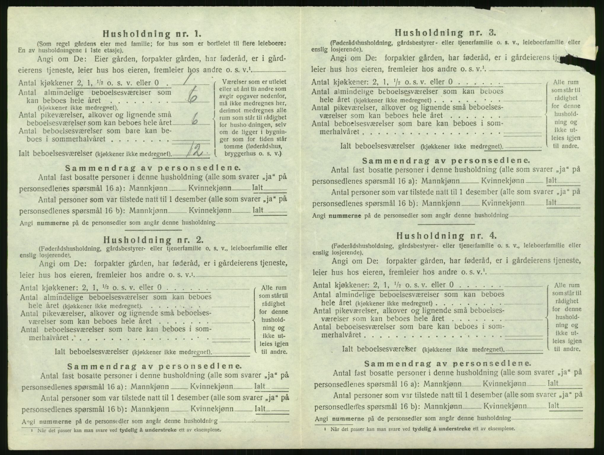 SAK, 1920 census for Dypvåg, 1920, p. 770
