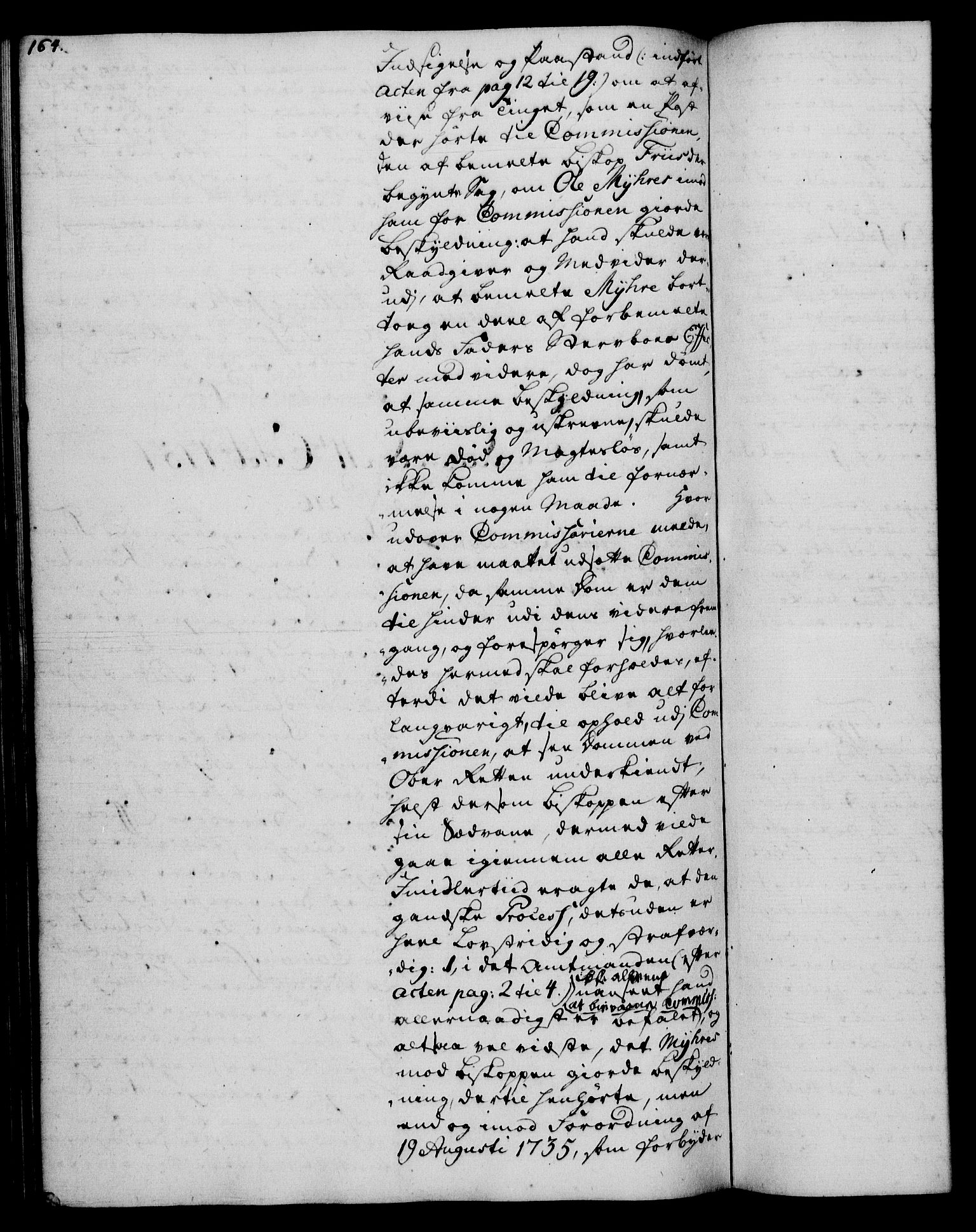 Rentekammeret, Kammerkanselliet, RA/EA-3111/G/Gh/Gha/L0034: Norsk ekstraktmemorialprotokoll (merket RK 53.79), 1756-1759, p. 164