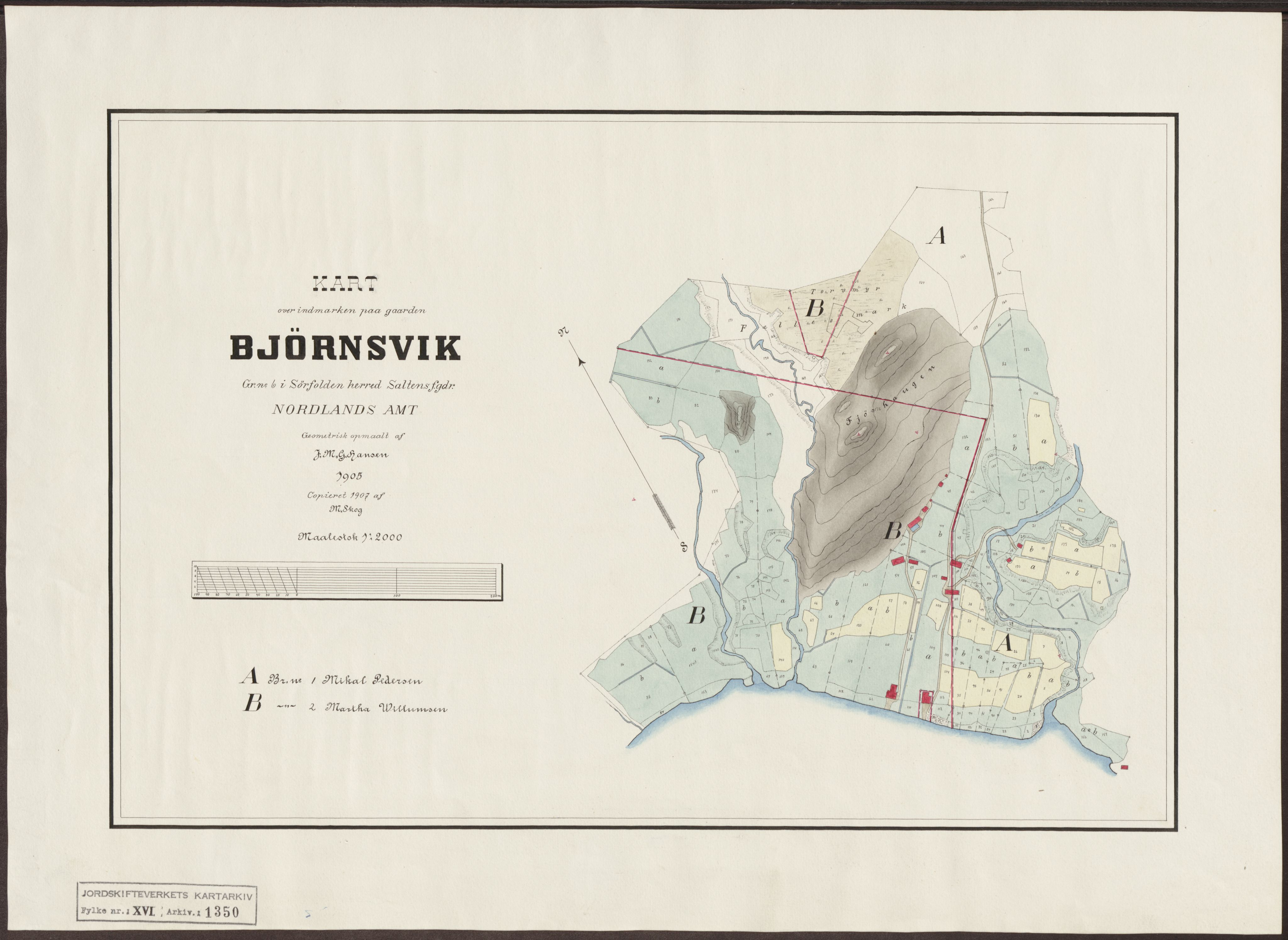 Jordskifteverkets kartarkiv, RA/S-3929/T, 1859-1988, p. 1529