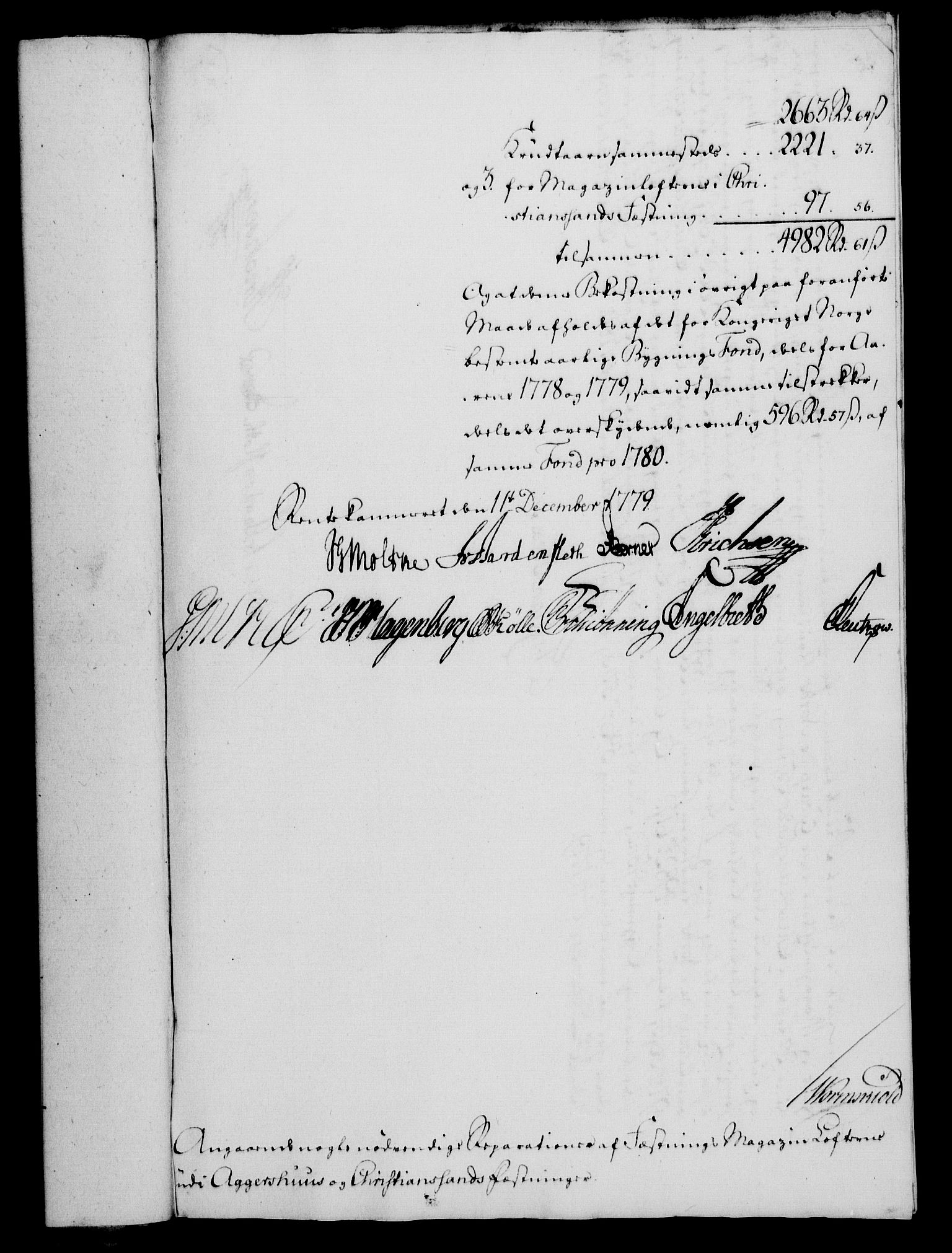 Rentekammeret, Kammerkanselliet, RA/EA-3111/G/Gf/Gfa/L0061: Norsk relasjons- og resolusjonsprotokoll (merket RK 52.61), 1779, p. 608