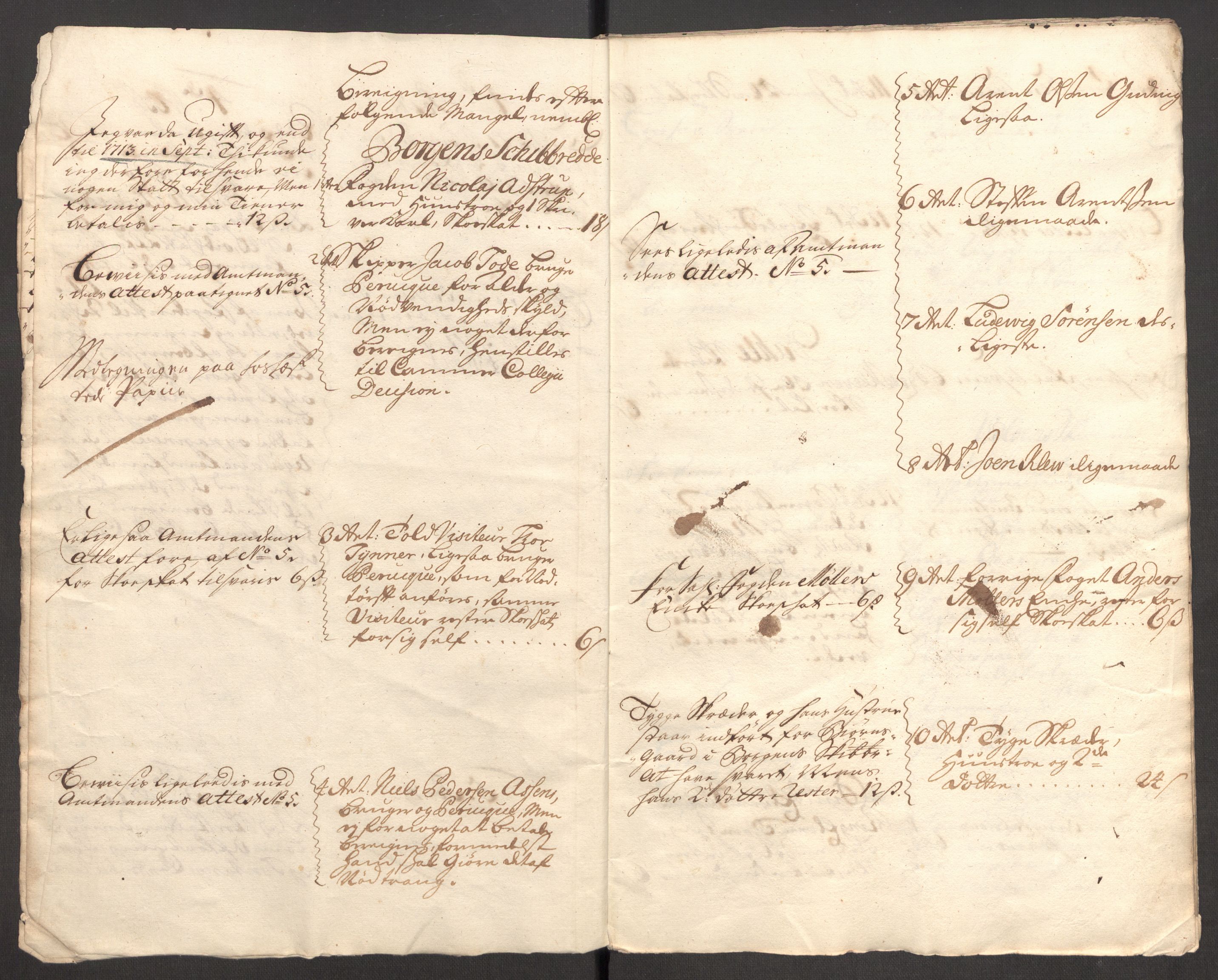 Rentekammeret inntil 1814, Reviderte regnskaper, Fogderegnskap, RA/EA-4092/R54/L3564: Fogderegnskap Sunnmøre, 1711, p. 520
