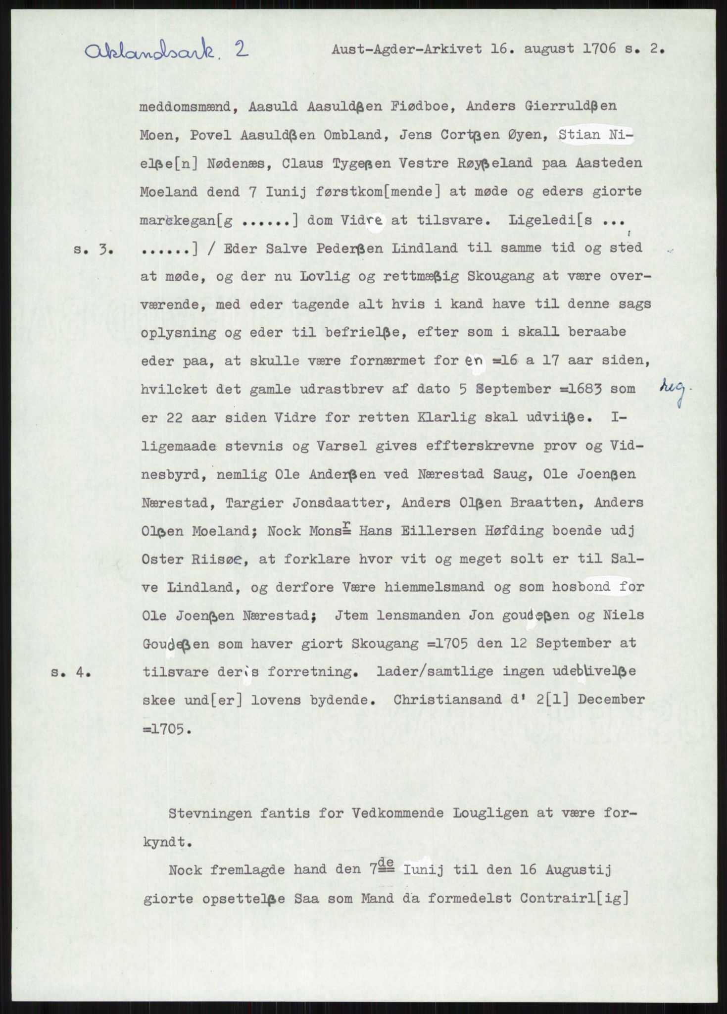 Samlinger til kildeutgivelse, Diplomavskriftsamlingen, AV/RA-EA-4053/H/Ha, p. 123