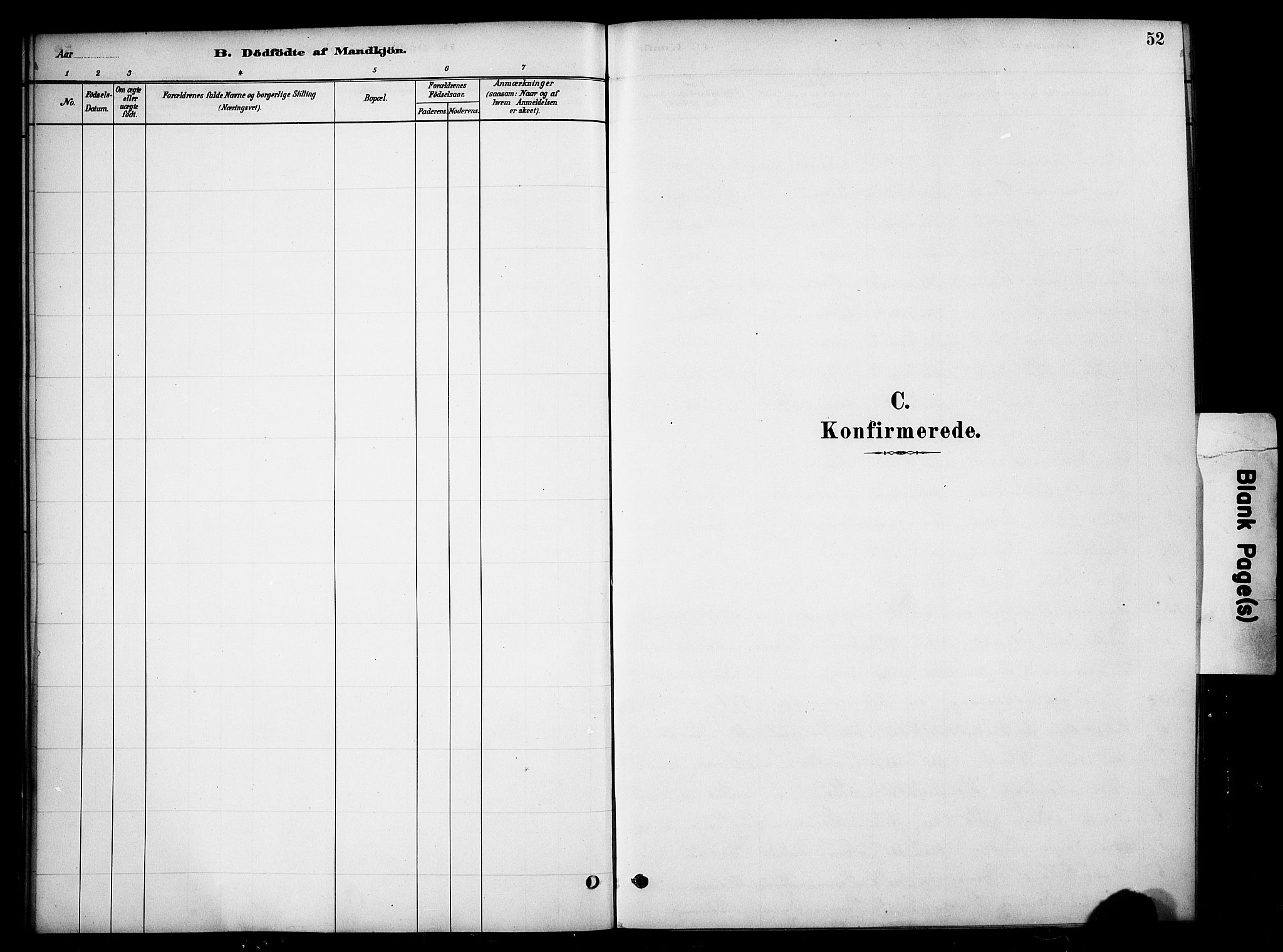 Tynset prestekontor, SAH/PREST-058/H/Ha/Haa/L0023: Parish register (official) no. 23, 1880-1901, p. 52