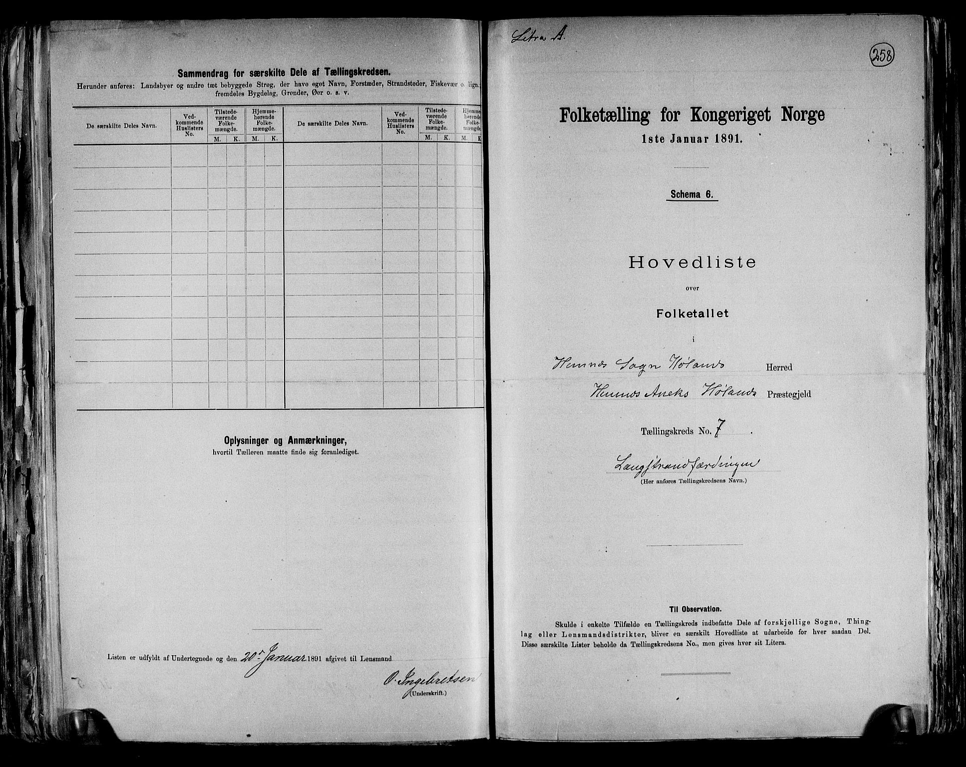 RA, 1891 census for 0221 Høland, 1891, p. 28