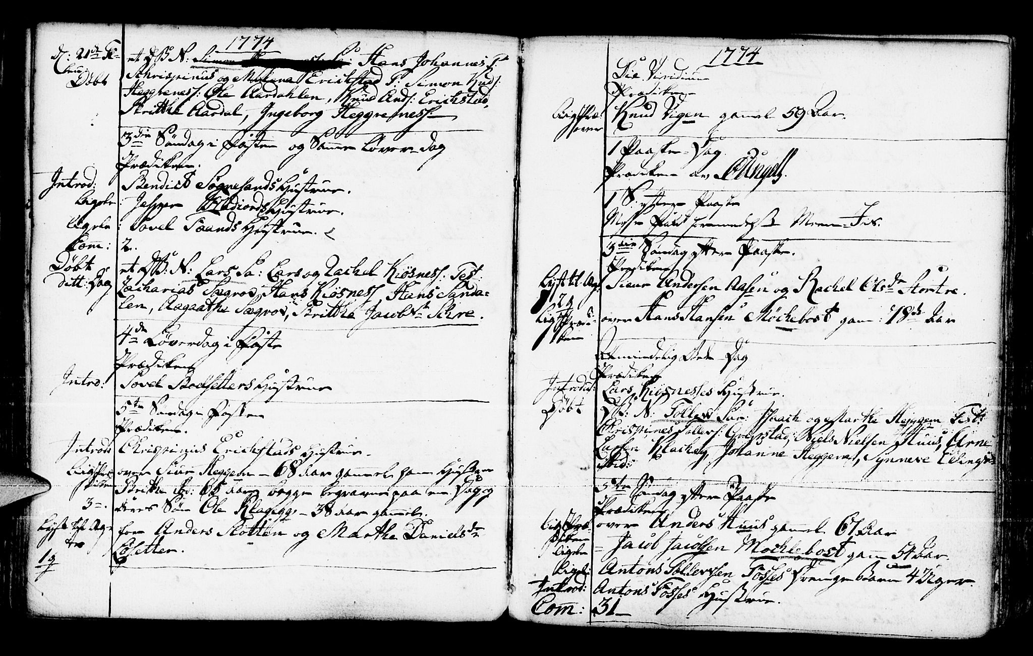 Jølster sokneprestembete, AV/SAB-A-80701/H/Haa/Haaa/L0004: Parish register (official) no. A 4, 1749-1789, p. 133