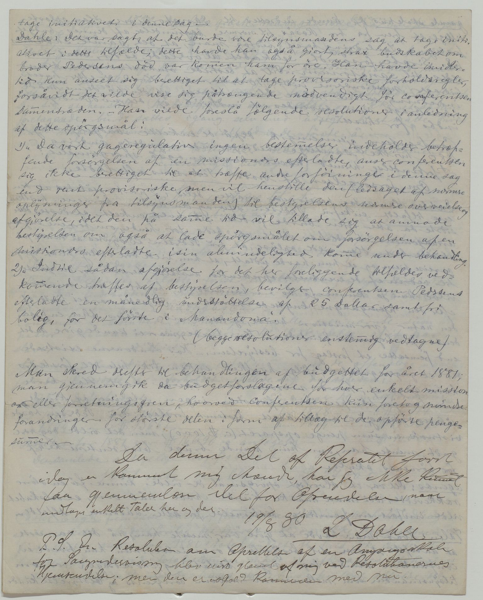 Det Norske Misjonsselskap - hovedadministrasjonen, VID/MA-A-1045/D/Da/Daa/L0035/0009: Konferansereferat og årsberetninger / Konferansereferat fra Madagaskar Innland., 1880