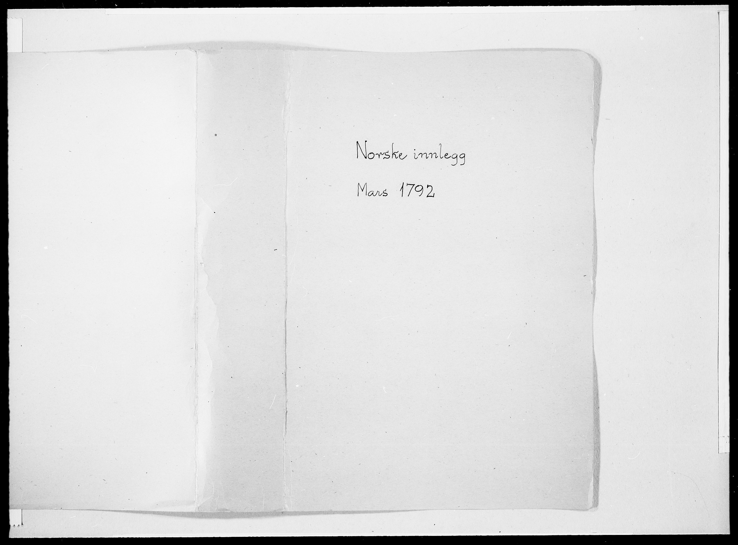 Danske Kanselli 1572-1799, AV/RA-EA-3023/F/Fc/Fcc/Fcca/L0287: Norske innlegg 1572-1799, 1792, p. 357