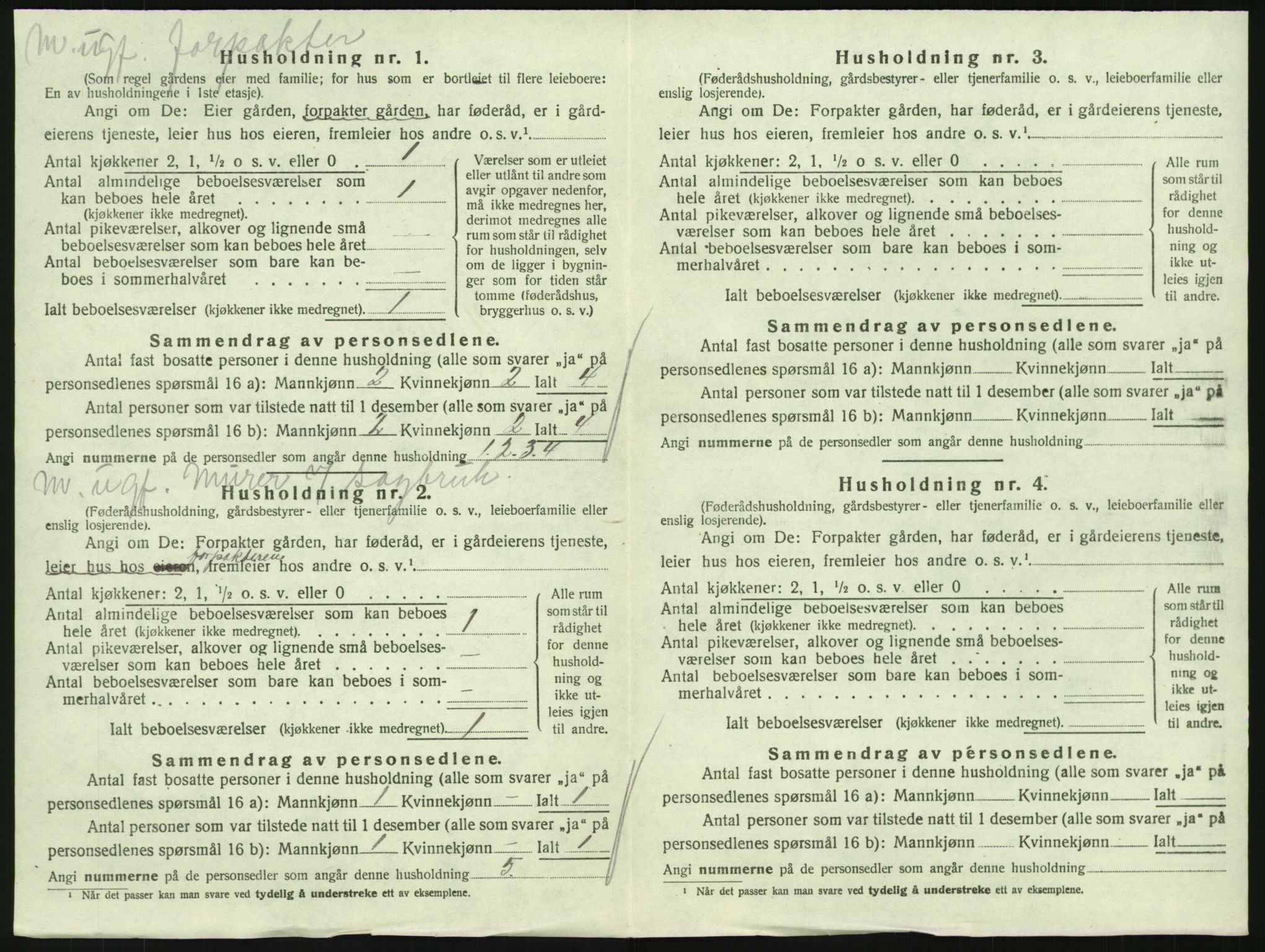 SAKO, 1920 census for Hedrum, 1920, p. 622