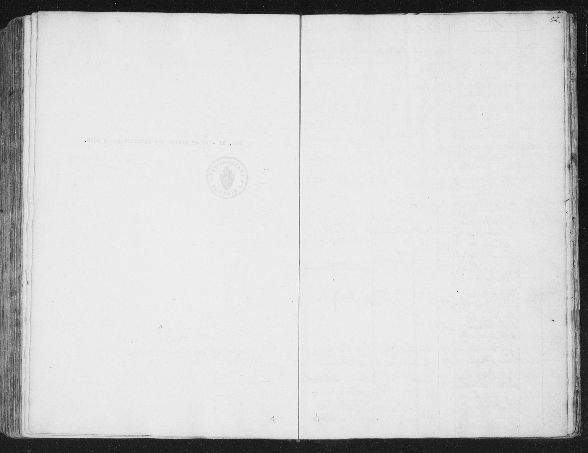 Ministerialprotokoller, klokkerbøker og fødselsregistre - Nordland, AV/SAT-A-1459/839/L0566: Parish register (official) no. 839A03, 1825-1862, p. 52