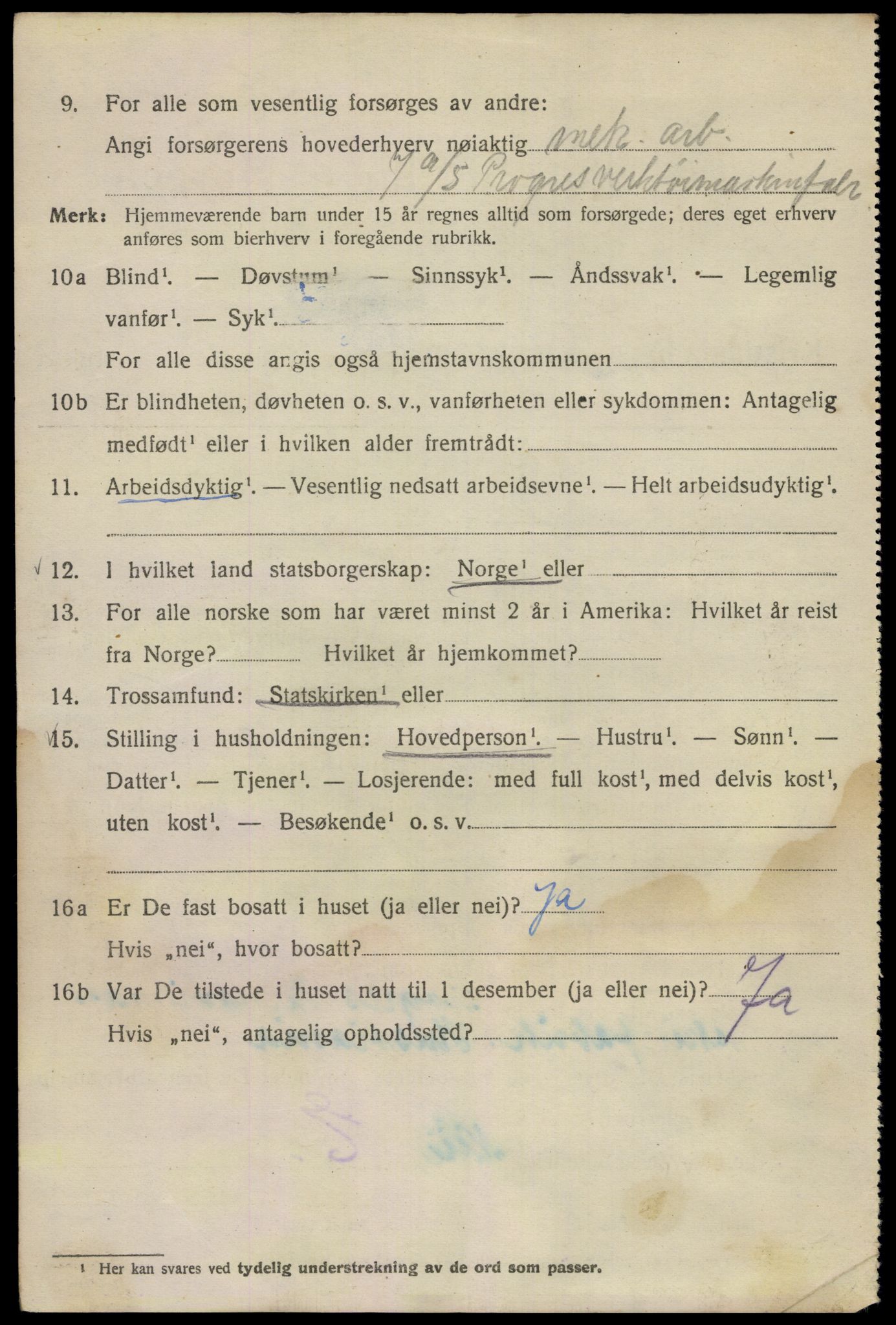 SAO, 1920 census for Kristiania, 1920, p. 238370