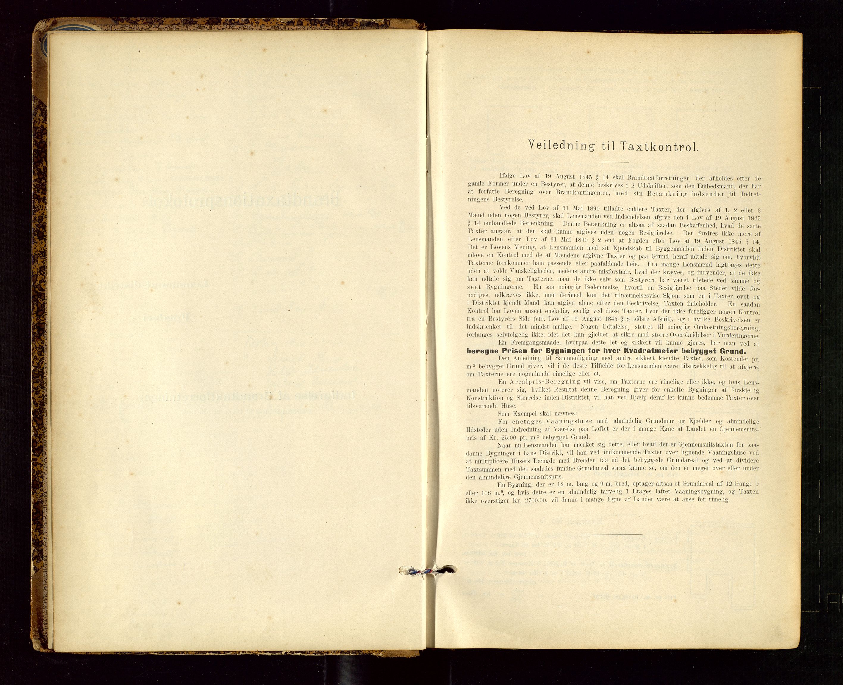 Tysvær lensmannskontor, AV/SAST-A-100192/Gob/L0002: "Brandtakstprotokol for Lensmanden i Tysvær", 1901-1932