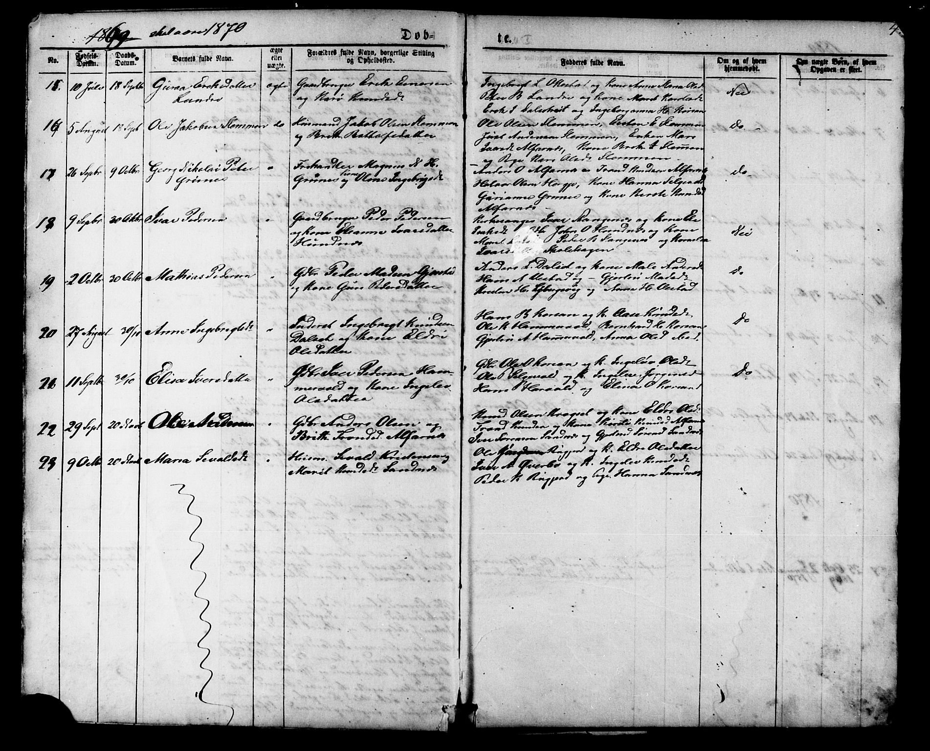 Ministerialprotokoller, klokkerbøker og fødselsregistre - Møre og Romsdal, SAT/A-1454/548/L0614: Parish register (copy) no. 548C02, 1867-1917, p. 4