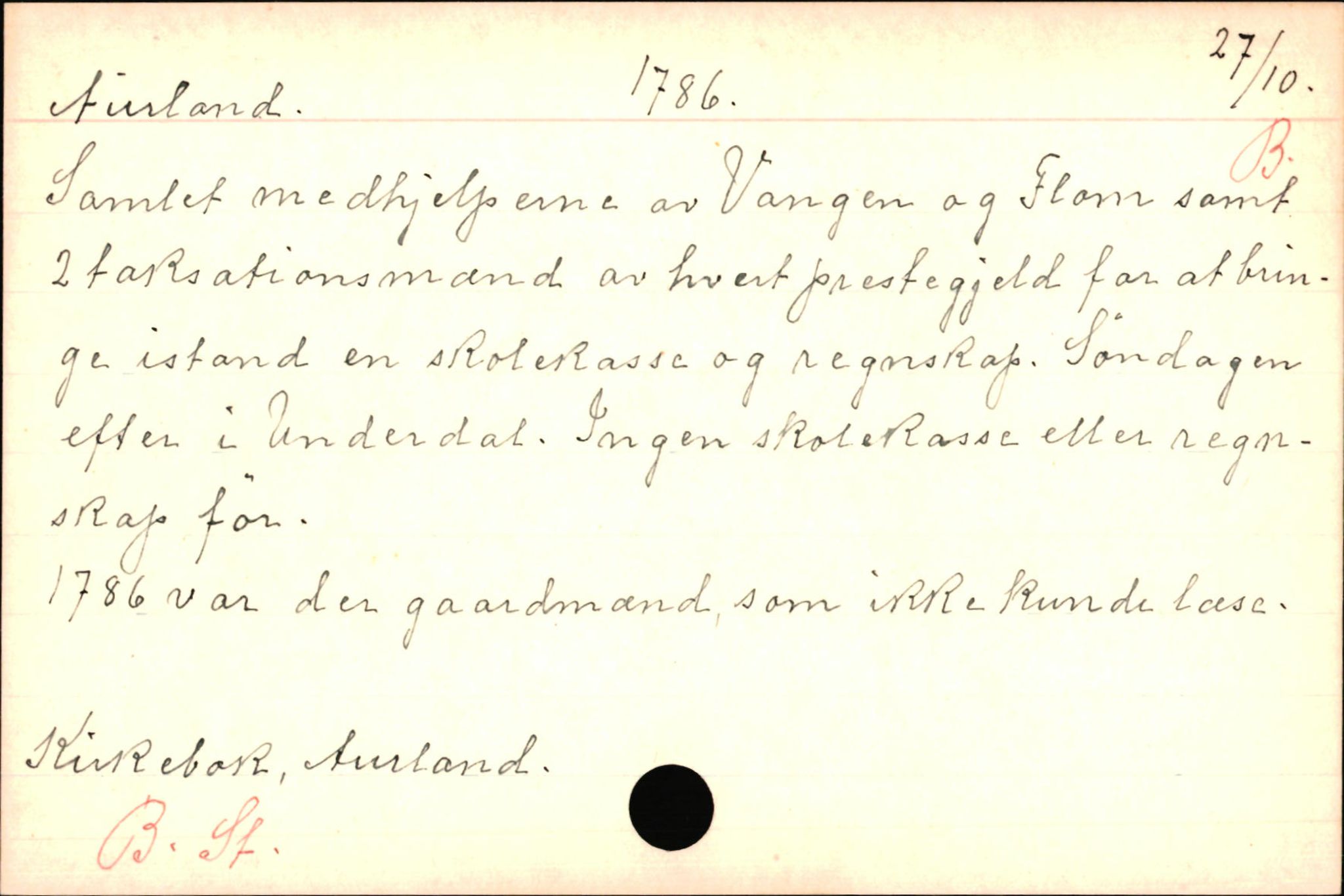 Haugen, Johannes - lærer, AV/SAB-SAB/PA-0036/01/L0001: Om klokkere og lærere, 1521-1904, p. 9169