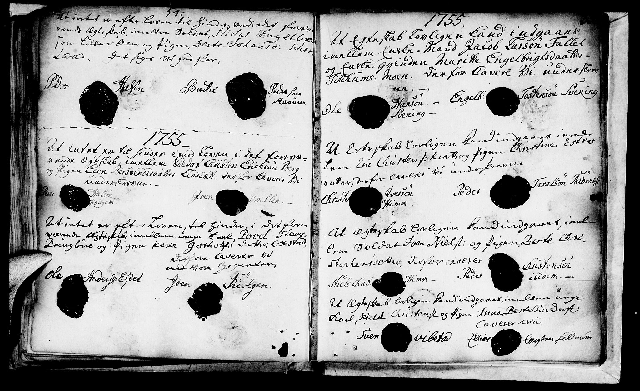 Ministerialprotokoller, klokkerbøker og fødselsregistre - Nord-Trøndelag, AV/SAT-A-1458/764/L0541: Parish register (official) no. 764A01, 1745-1758, p. 33