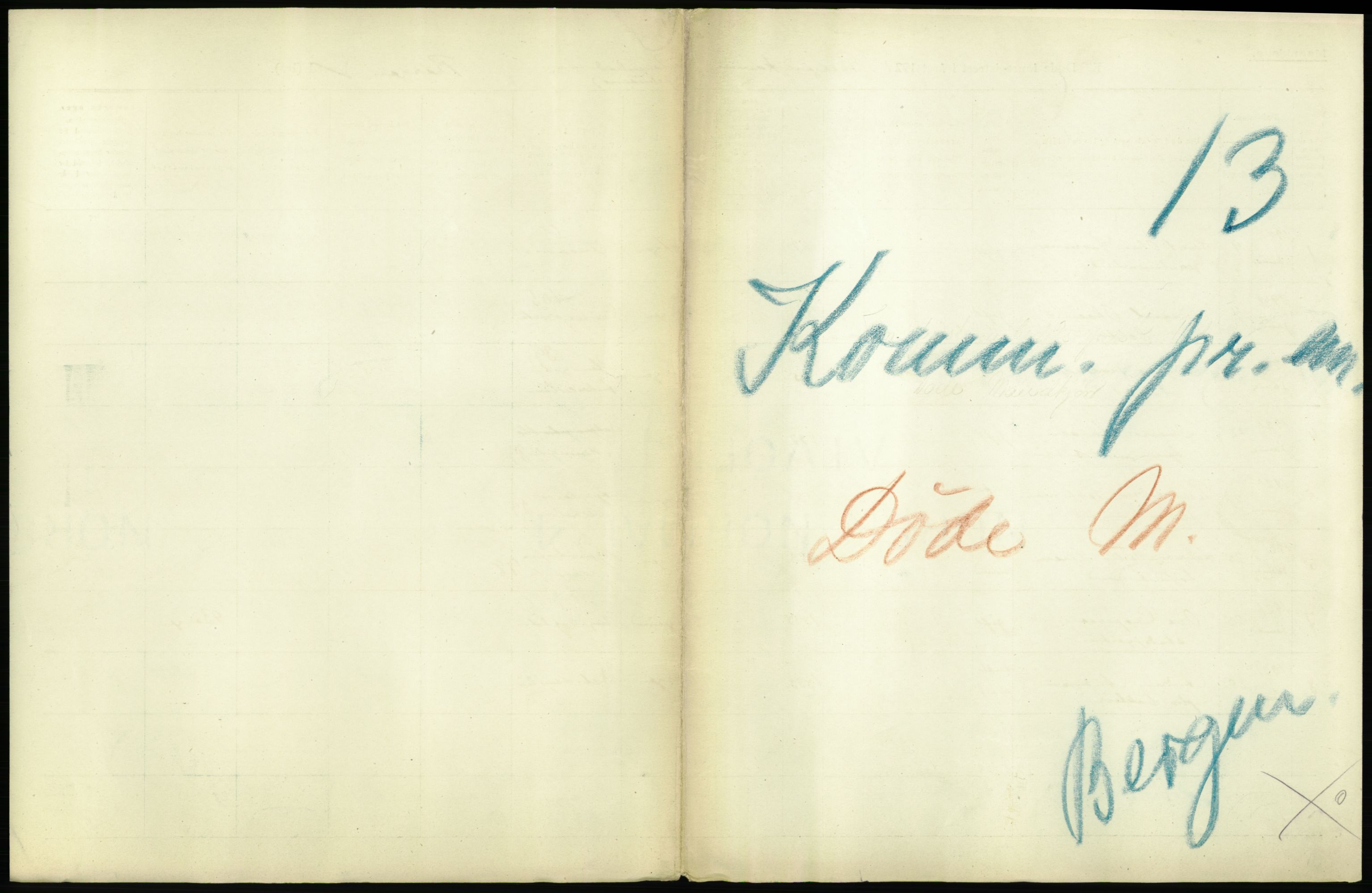 Statistisk sentralbyrå, Sosiodemografiske emner, Befolkning, AV/RA-S-2228/D/Df/Dfc/Dfca/L0036: Bergen: Døde., 1921, p. 161