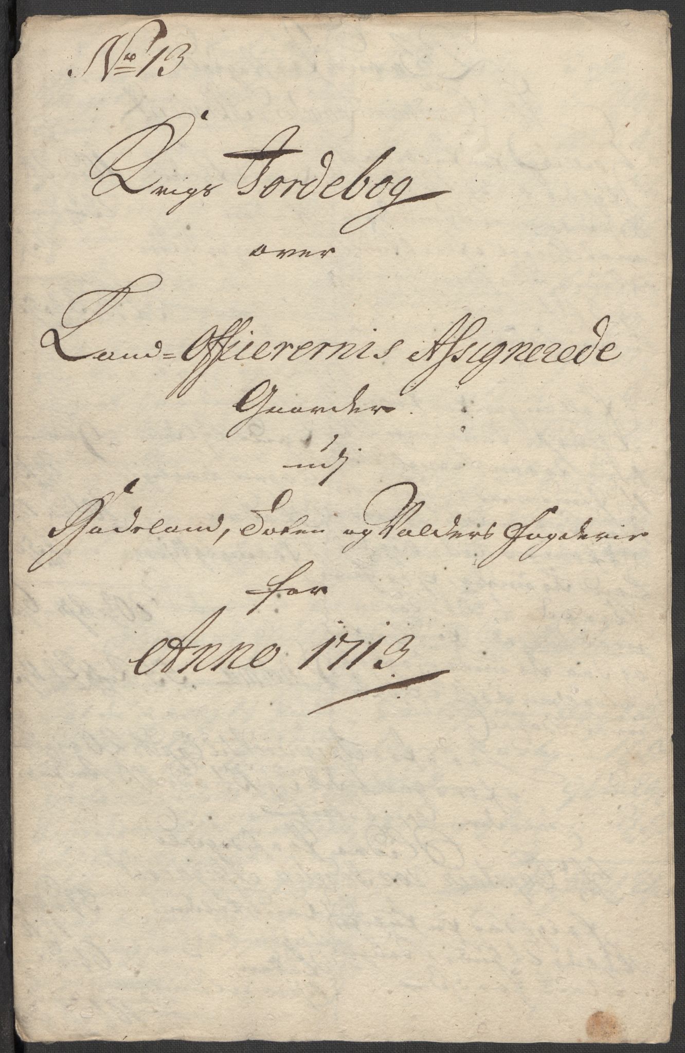 Rentekammeret inntil 1814, Reviderte regnskaper, Fogderegnskap, AV/RA-EA-4092/R18/L1311: Fogderegnskap Hadeland, Toten og Valdres, 1713, p. 169