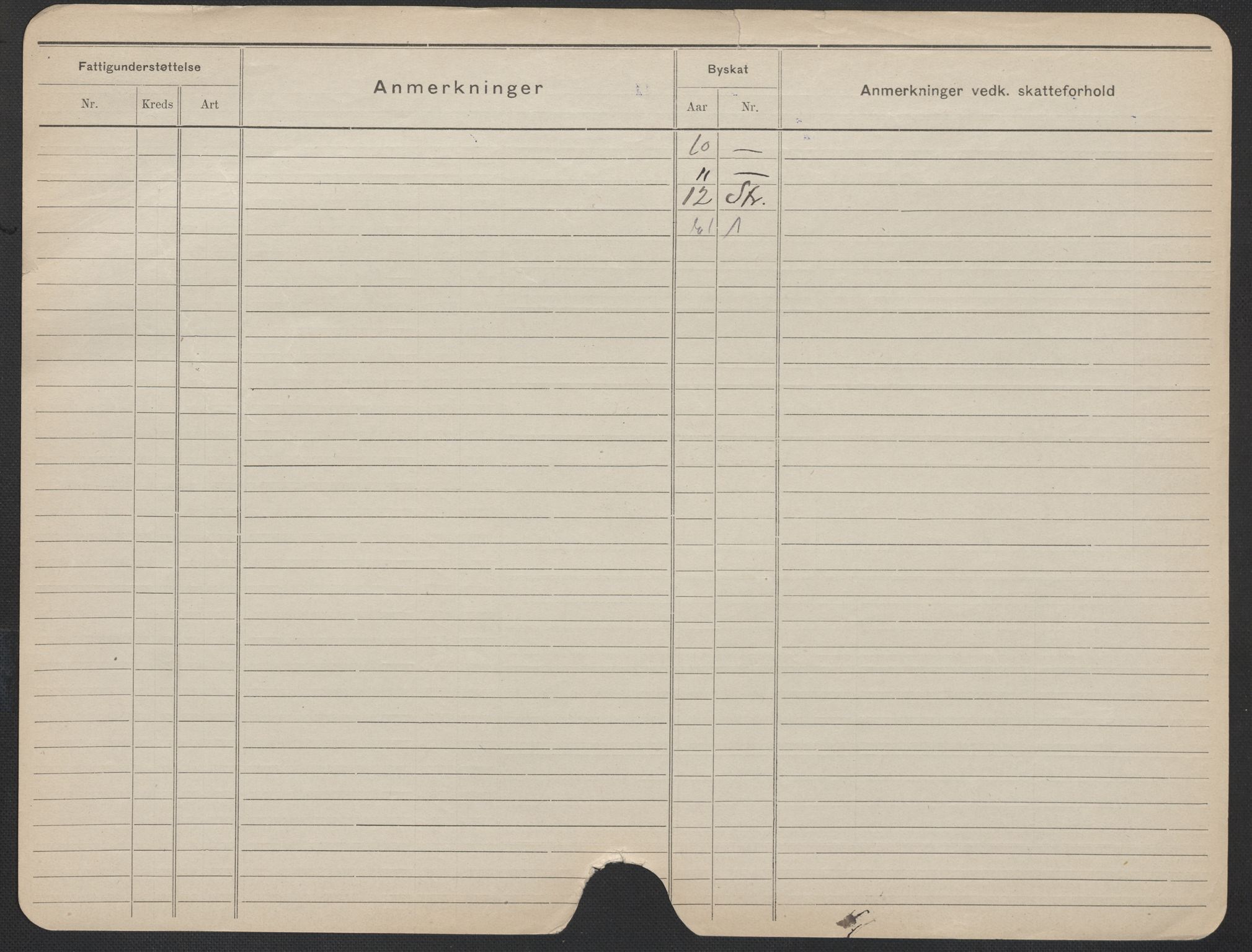 Oslo folkeregister, Registerkort, AV/SAO-A-11715/F/Fa/Fac/L0019: Kvinner, 1906-1914, p. 328b