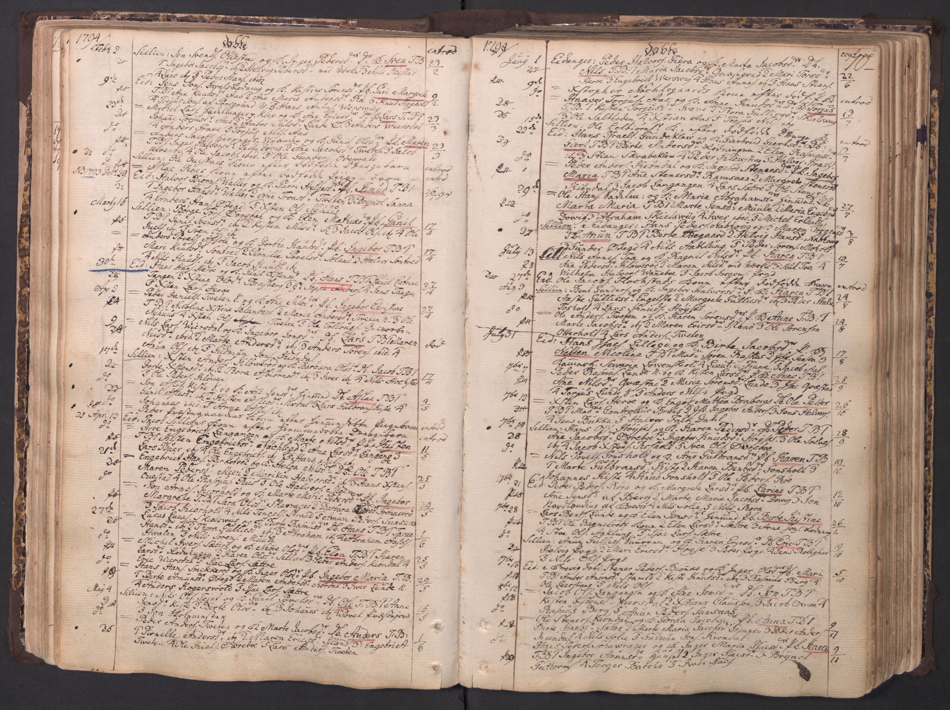 Eidanger kirkebøker, SAKO/A-261/F/Fa/L0006: Parish register (official) no. 6, 1764-1814, p. 70