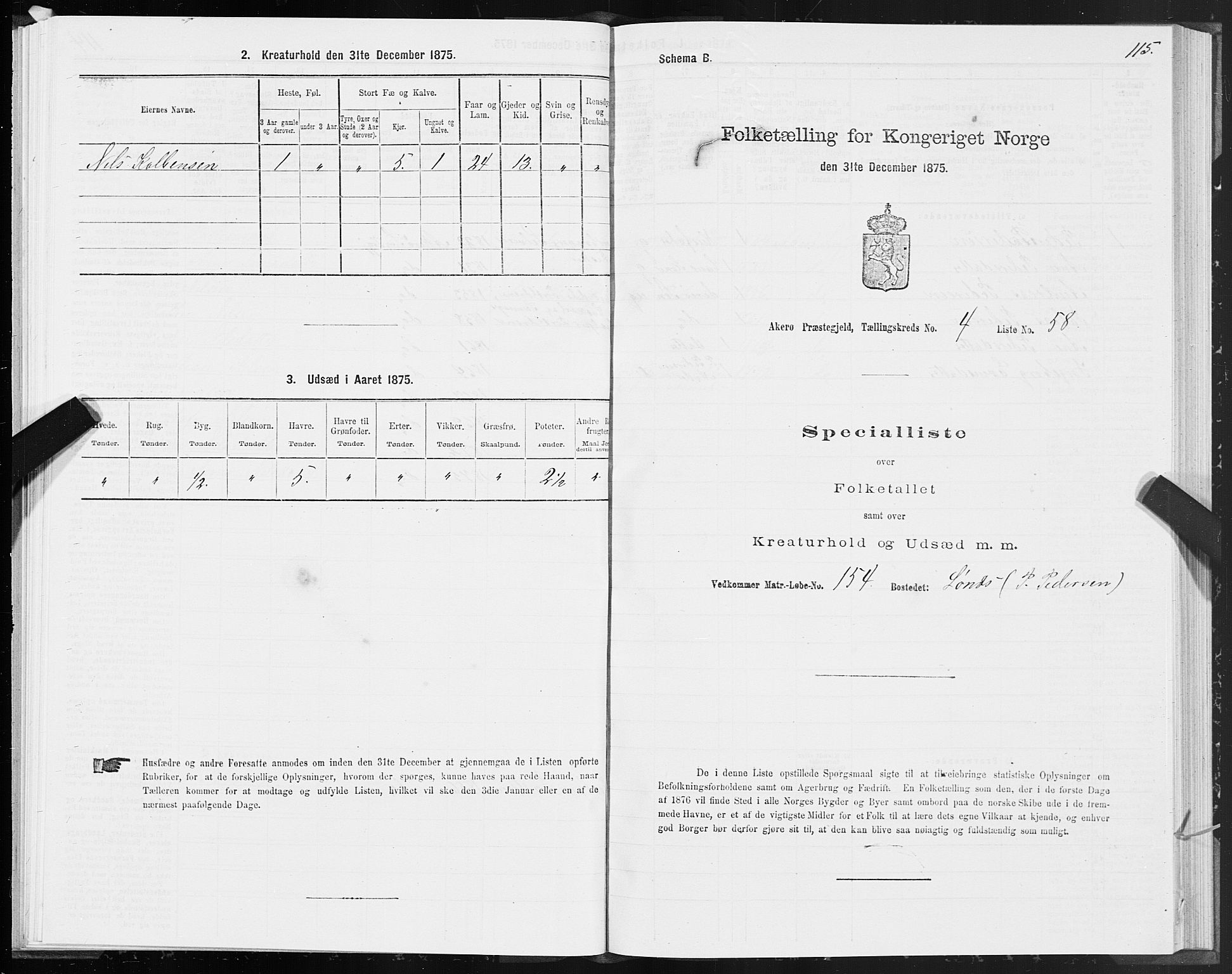 SAT, 1875 census for 1545P Aukra, 1875, p. 2115