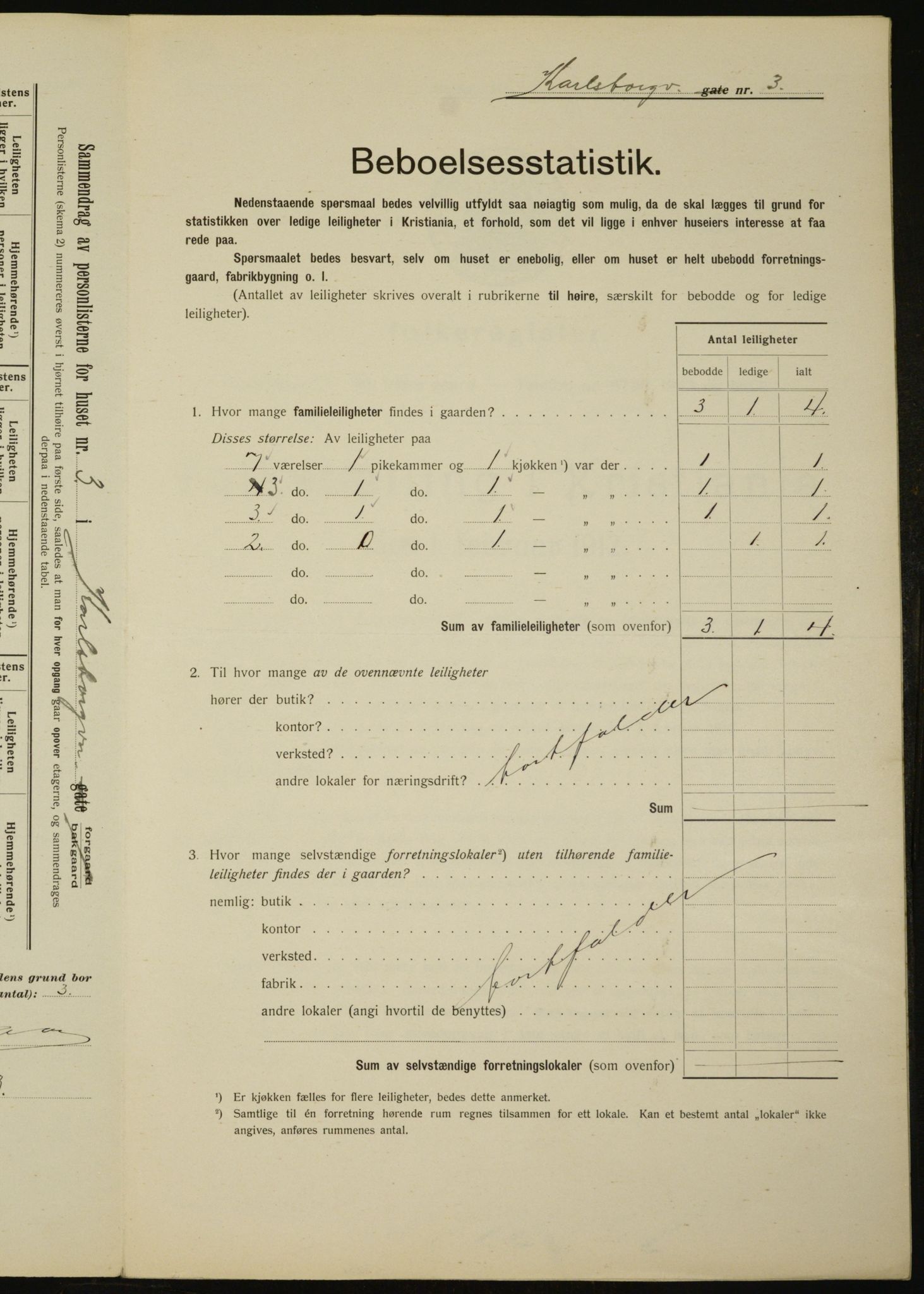 OBA, Municipal Census 1912 for Kristiania, 1912, p. 49256