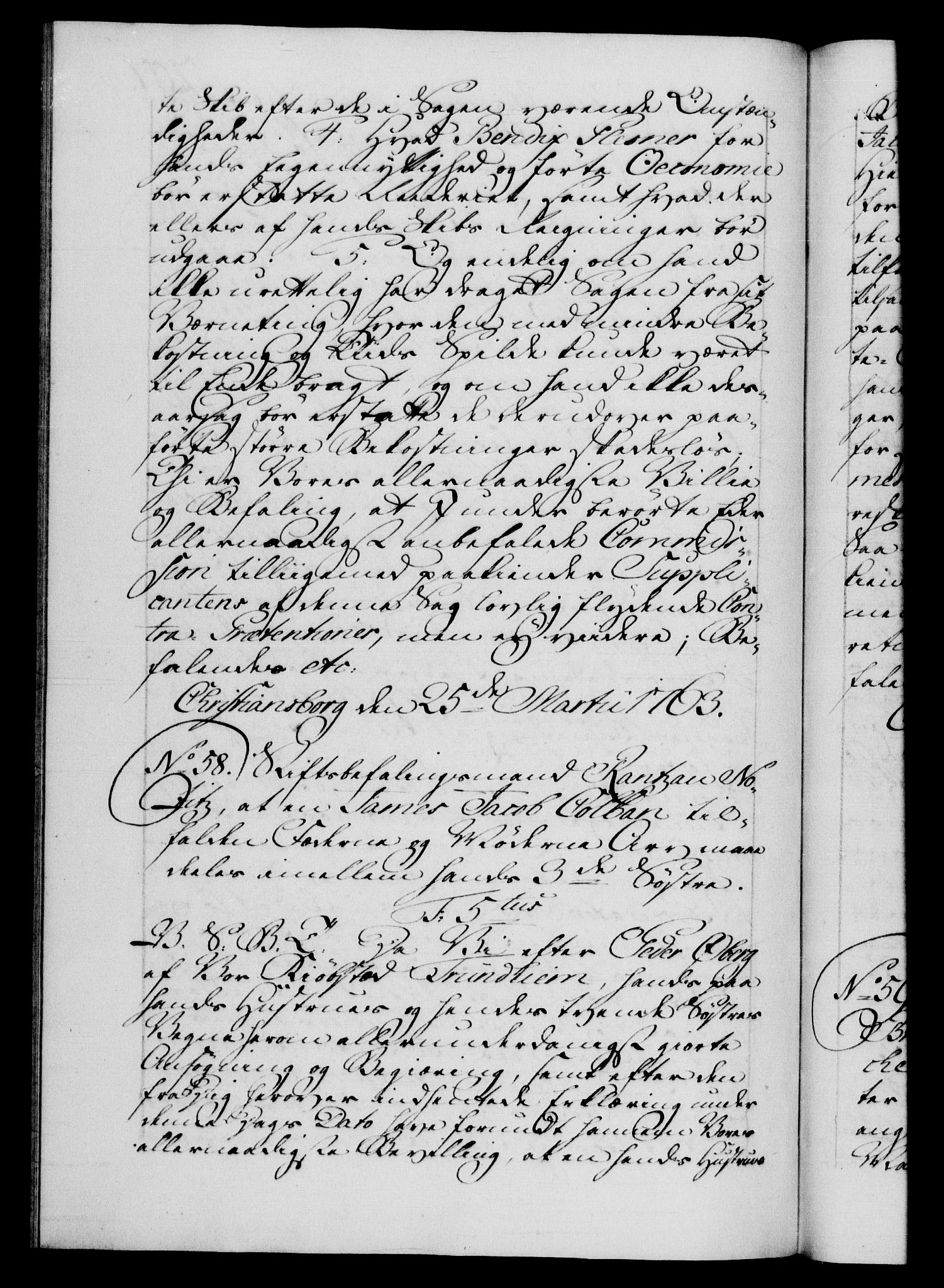Danske Kanselli 1572-1799, AV/RA-EA-3023/F/Fc/Fca/Fcab/L0037: Norske tegnelser, 1762-1766, p. 207b
