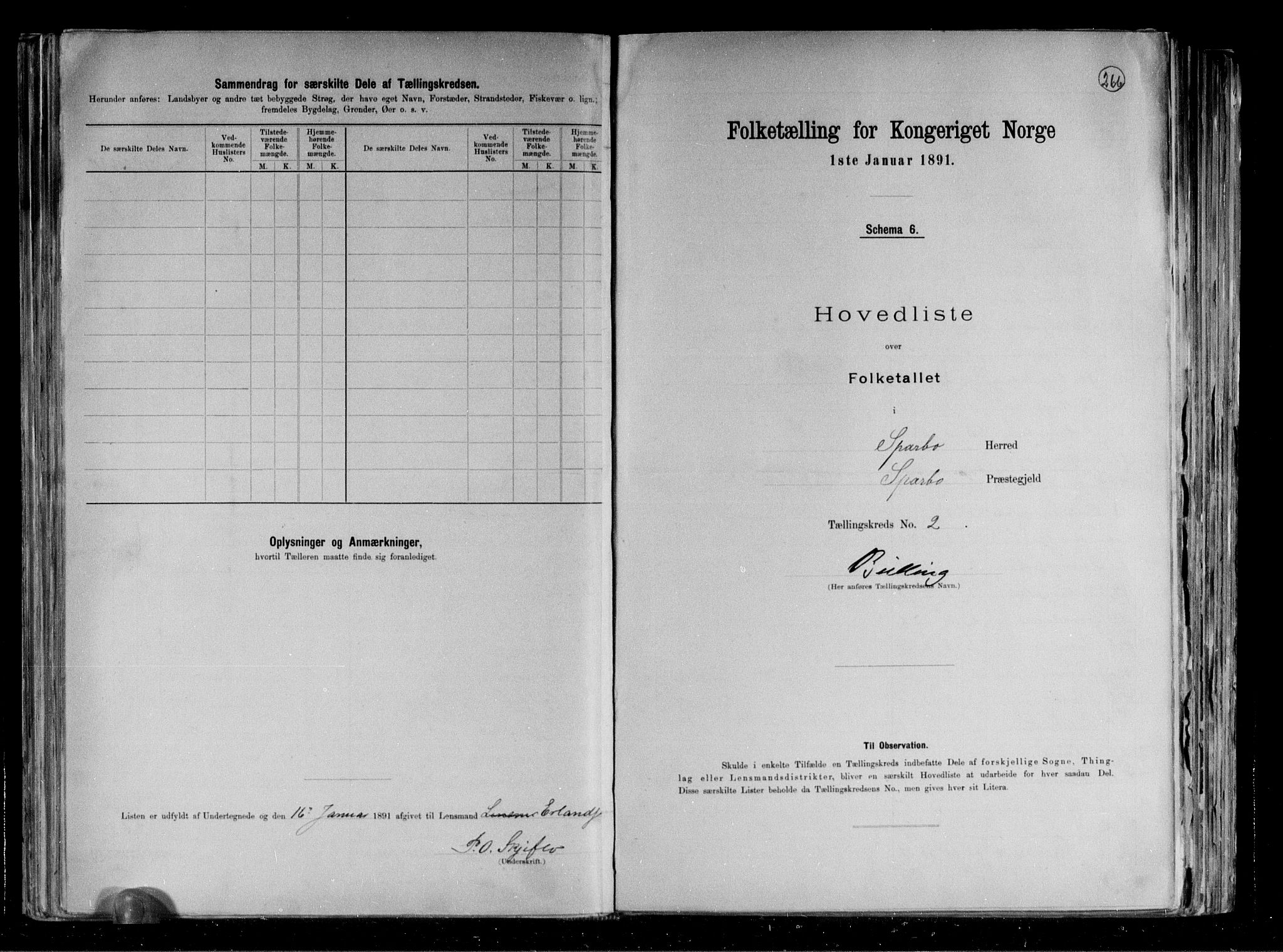 RA, 1891 census for 1731 Sparbu, 1891, p. 7