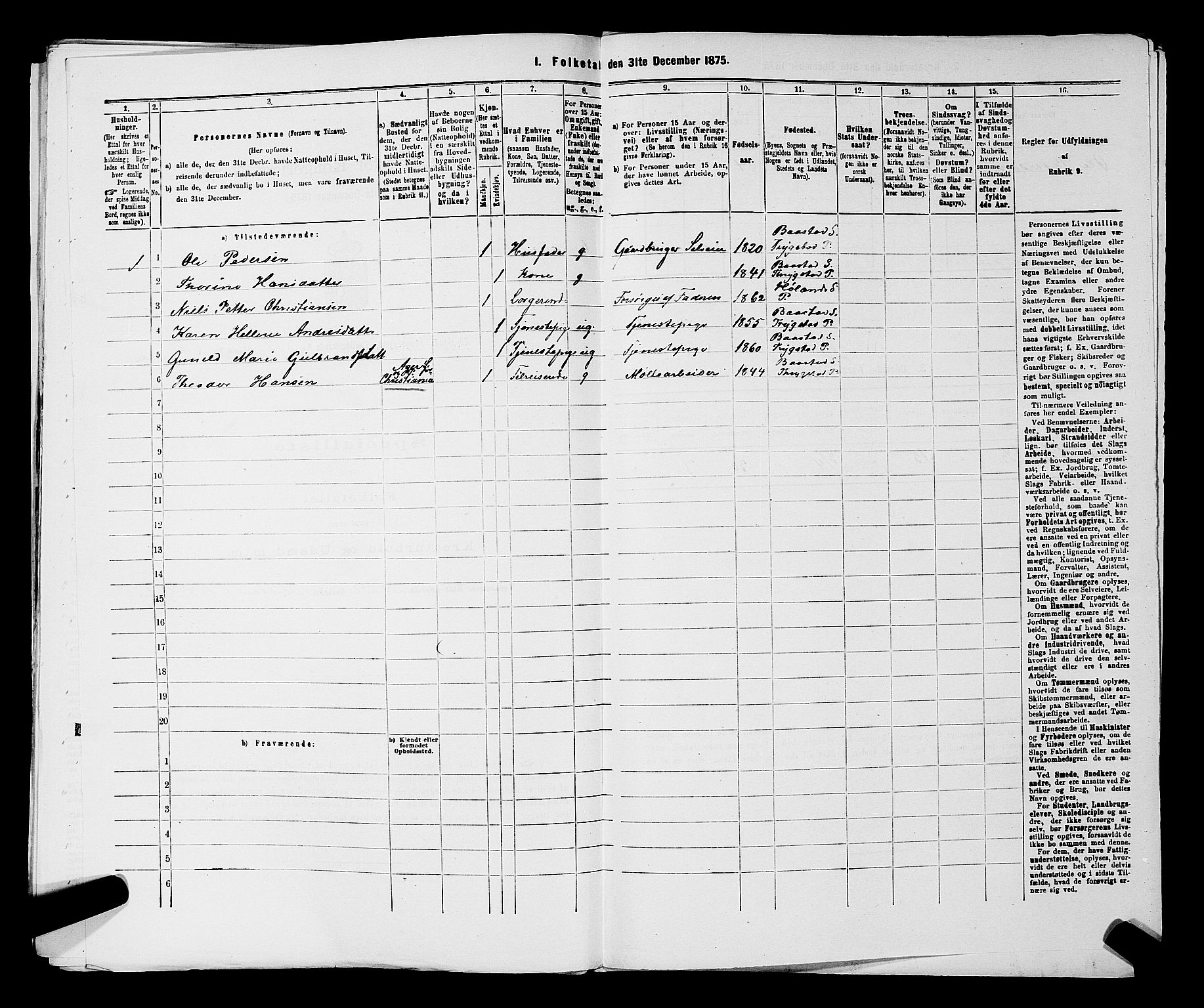RA, 1875 census for 0122P Trøgstad, 1875, p. 1330