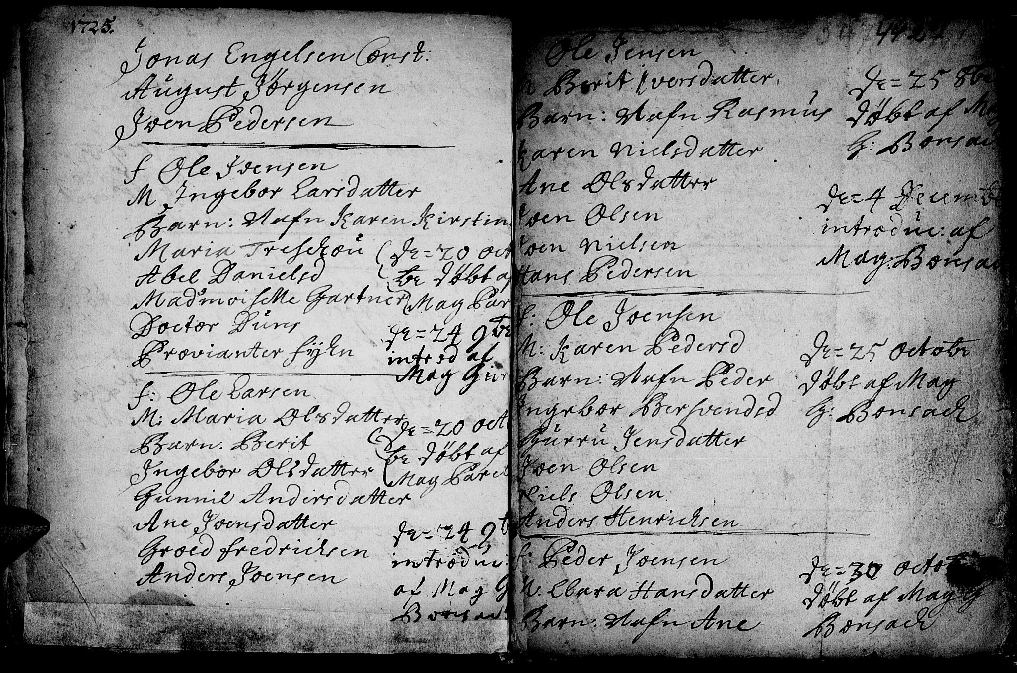 Ministerialprotokoller, klokkerbøker og fødselsregistre - Sør-Trøndelag, SAT/A-1456/601/L0035: Parish register (official) no. 601A03, 1713-1728, p. 442