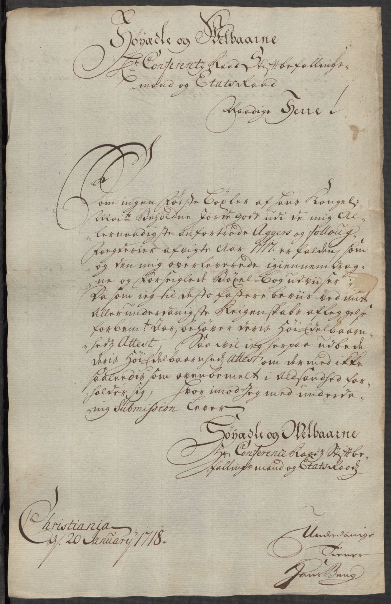 Rentekammeret inntil 1814, Reviderte regnskaper, Fogderegnskap, AV/RA-EA-4092/R10/L0455: Fogderegnskap Aker og Follo, 1717, p. 239