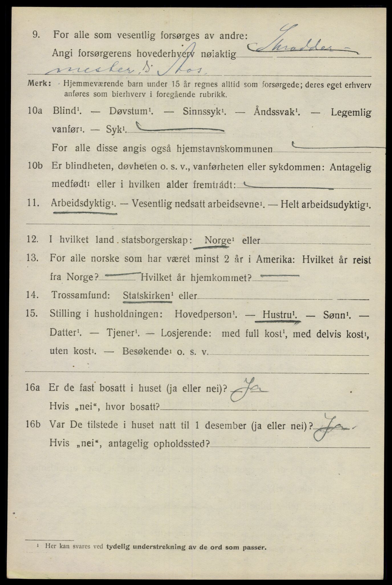 SAO, 1920 census for Ås, 1920, p. 4873