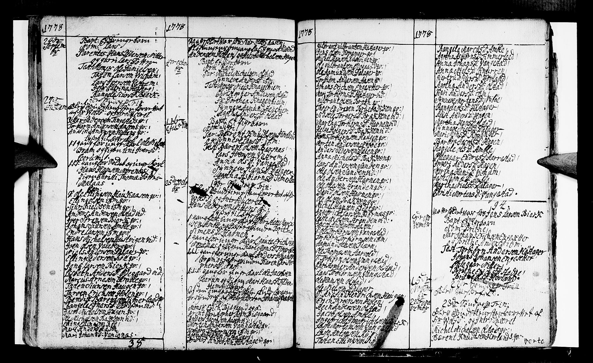 Sogndal sokneprestembete, AV/SAB-A-81301/H/Haa/Haaa/L0004: Parish register (official) no. A 4, 1747-1782