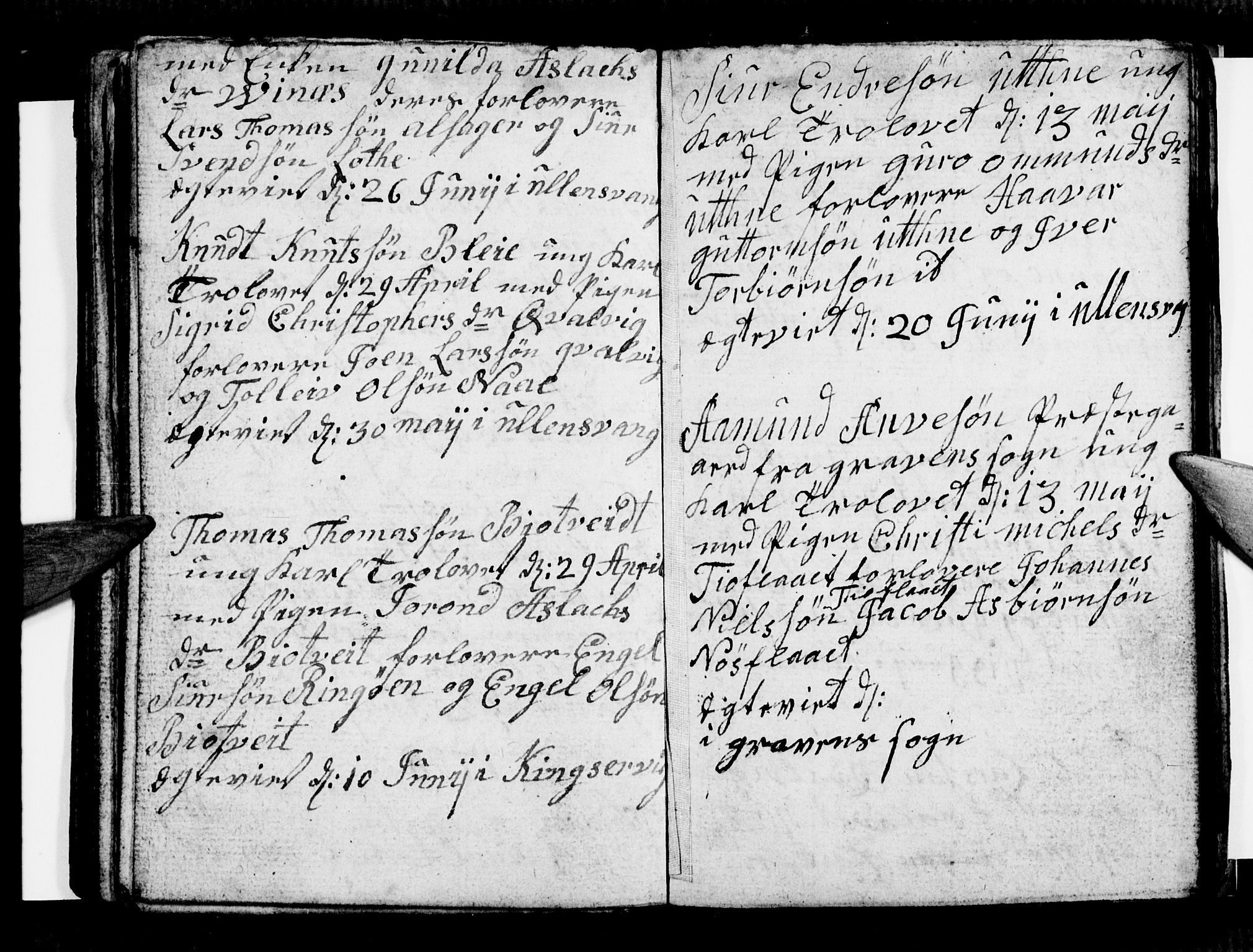 Ullensvang sokneprestembete, AV/SAB-A-78701/H/Hab: Parish register (copy) no. E 3, 1797-1800