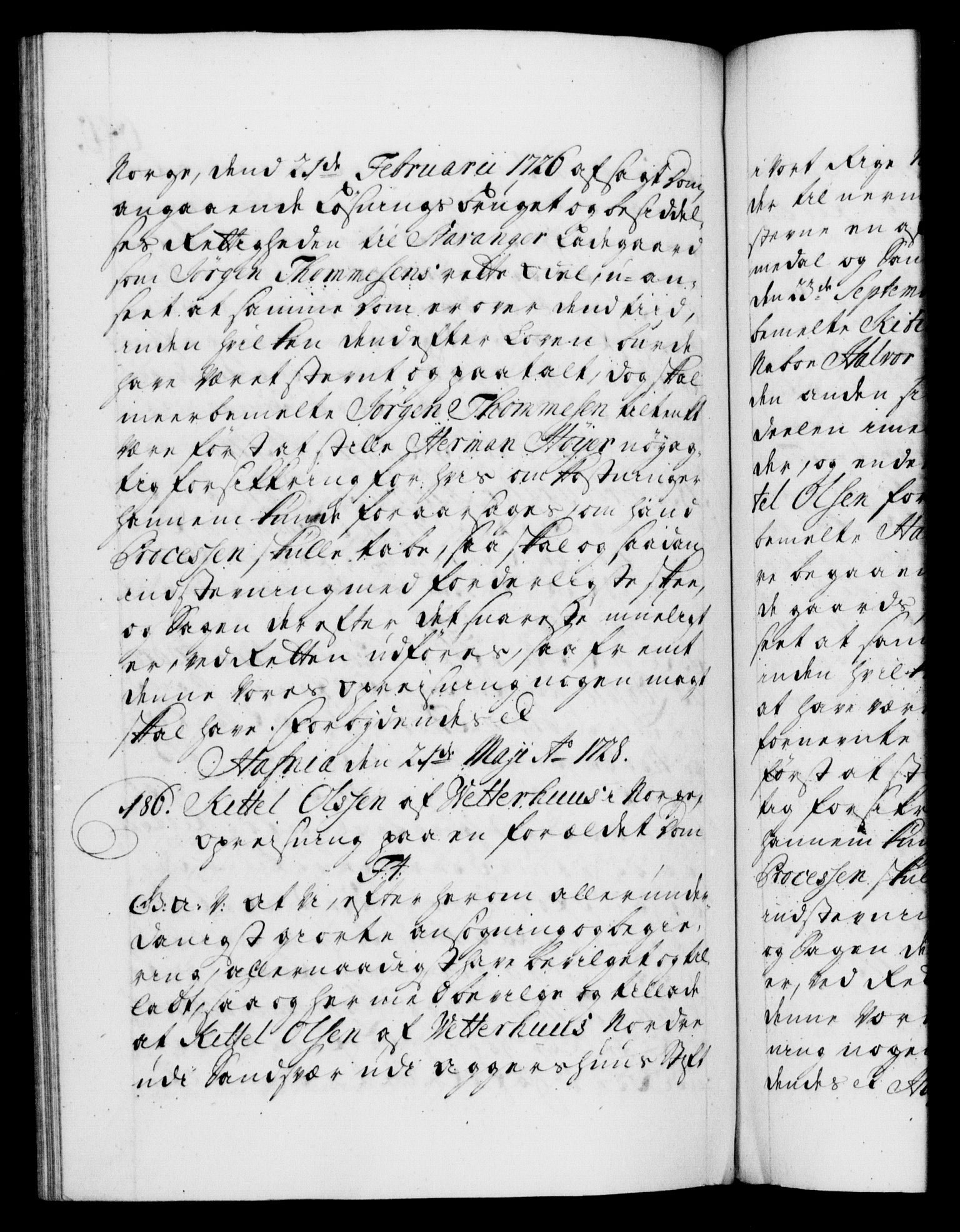 Danske Kanselli 1572-1799, AV/RA-EA-3023/F/Fc/Fca/Fcaa/L0025: Norske registre, 1726-1728, p. 646b