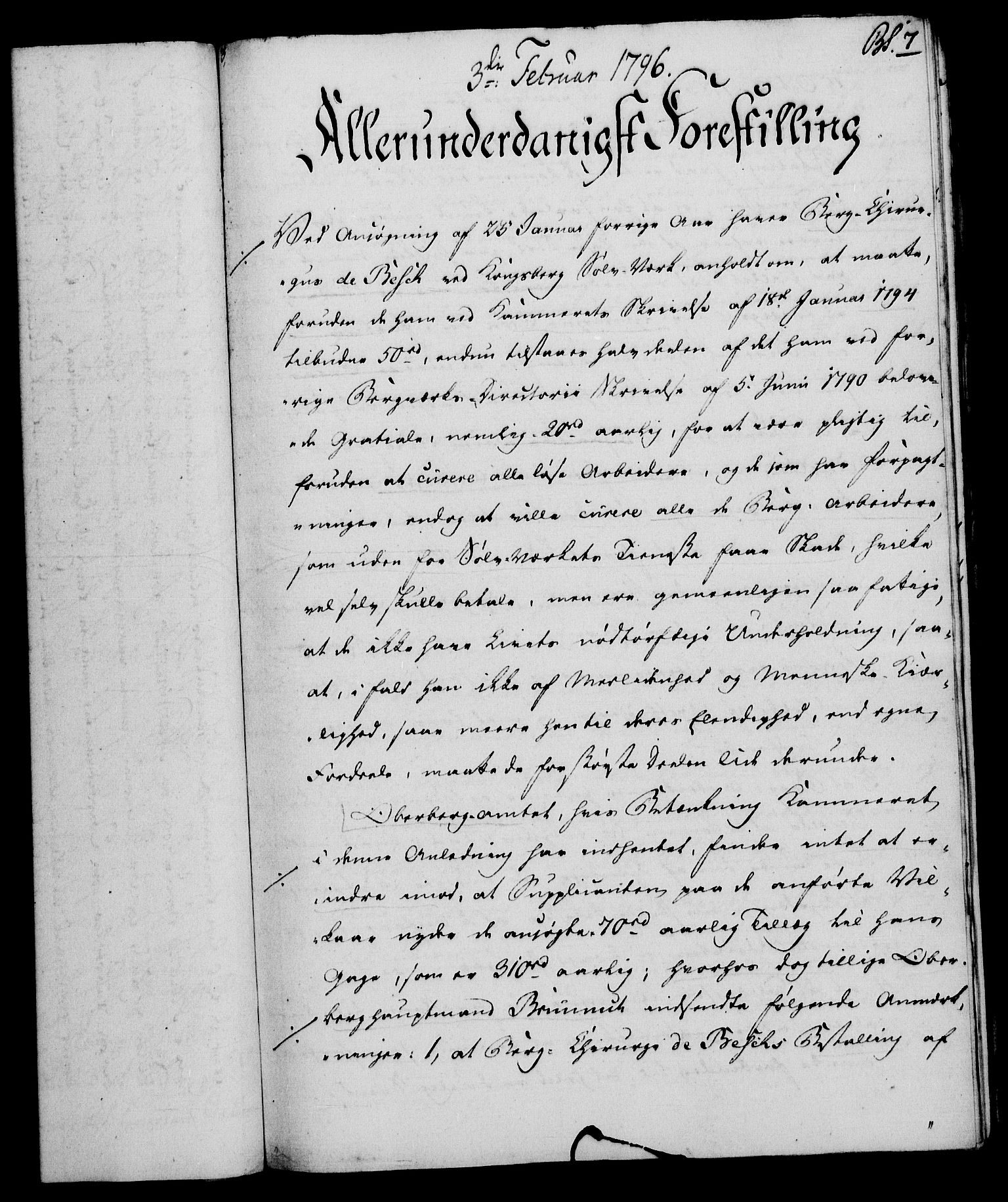 Rentekammeret, Renteskriverkontorene, AV/RA-EA-3115/M/Mf/Mfb/L0003: Relasjons- og resolusjonsprotokoll med register (merket RK 54.9), 1796-1798