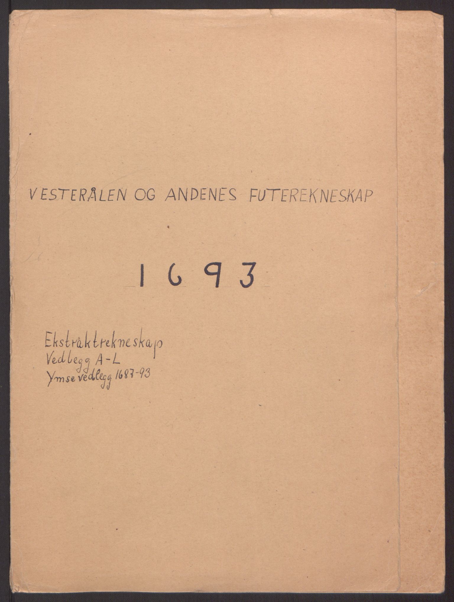 Rentekammeret inntil 1814, Reviderte regnskaper, Fogderegnskap, RA/EA-4092/R67/L4676: Fogderegnskap Vesterålen, Andenes og Lofoten, 1691-1693, p. 232