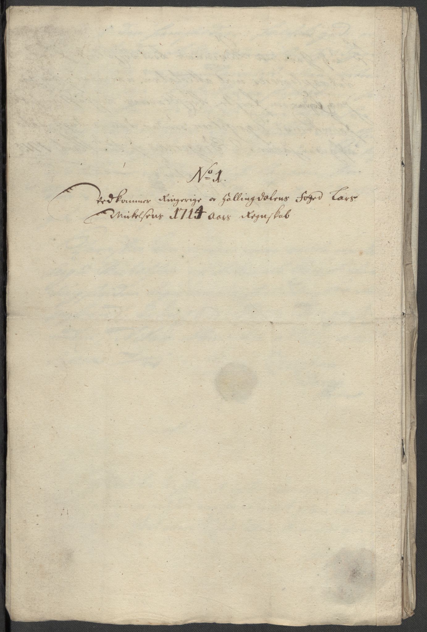 Rentekammeret inntil 1814, Reviderte regnskaper, Fogderegnskap, AV/RA-EA-4092/R23/L1471: Fogderegnskap Ringerike og Hallingdal, 1713-1714, p. 367