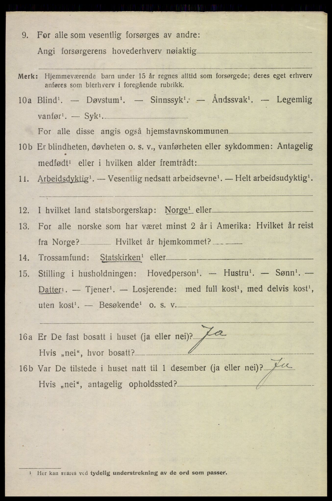 SAH, 1920 census for Trysil, 1920, p. 13762